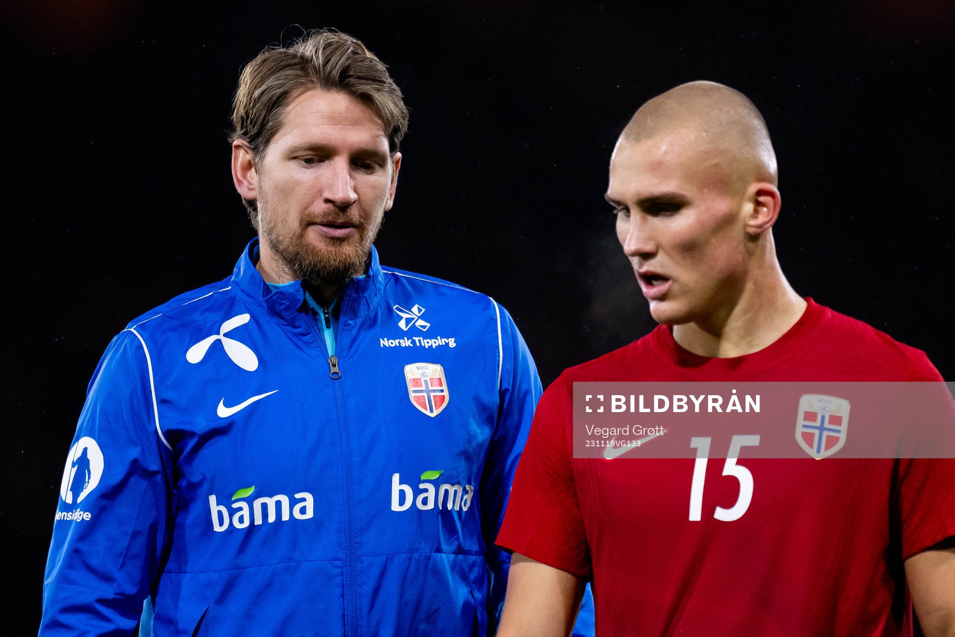 Stefan Strandberg and Leo Skiri Østigård of Norway