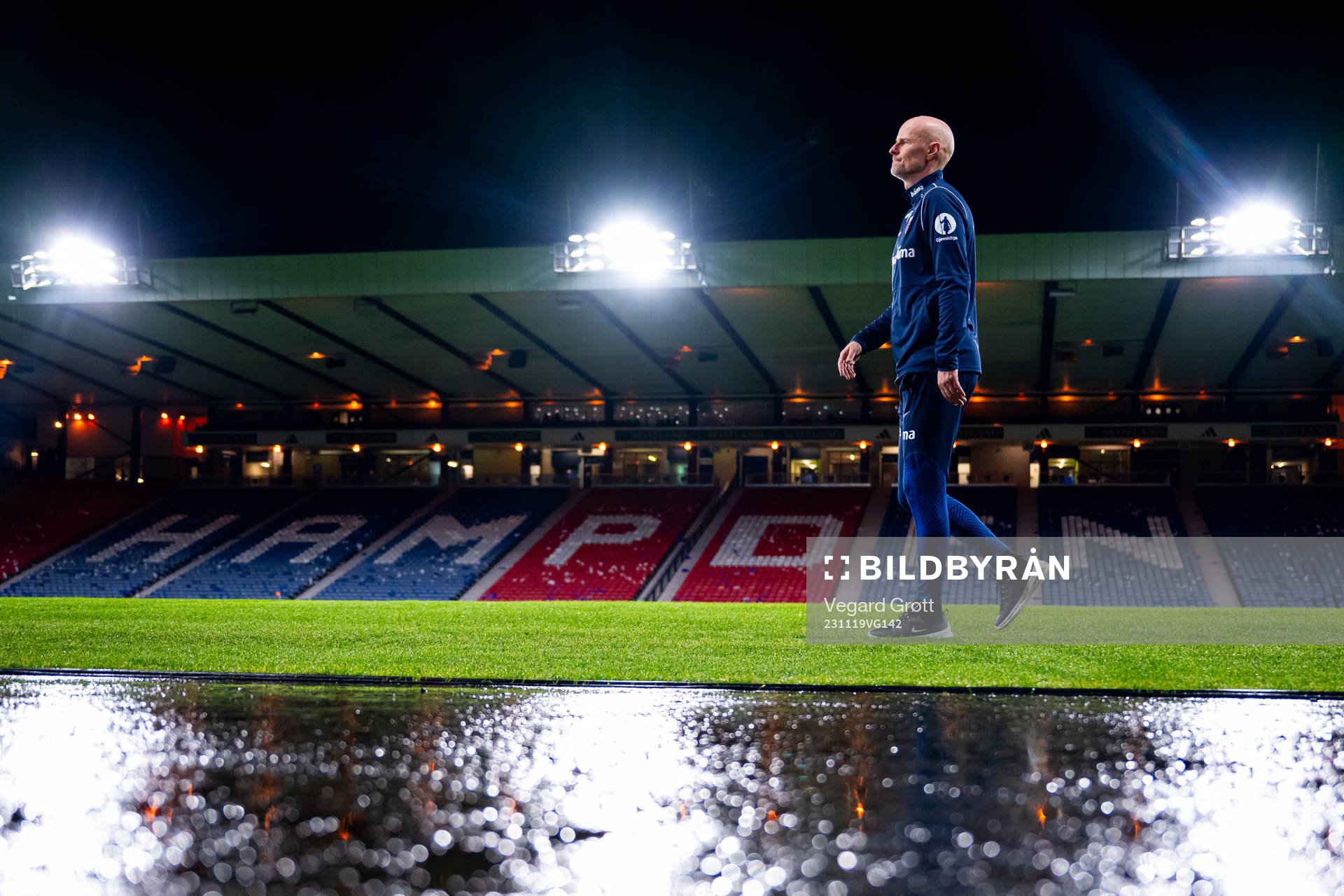 Ståle Solbakken, head coach of Norway