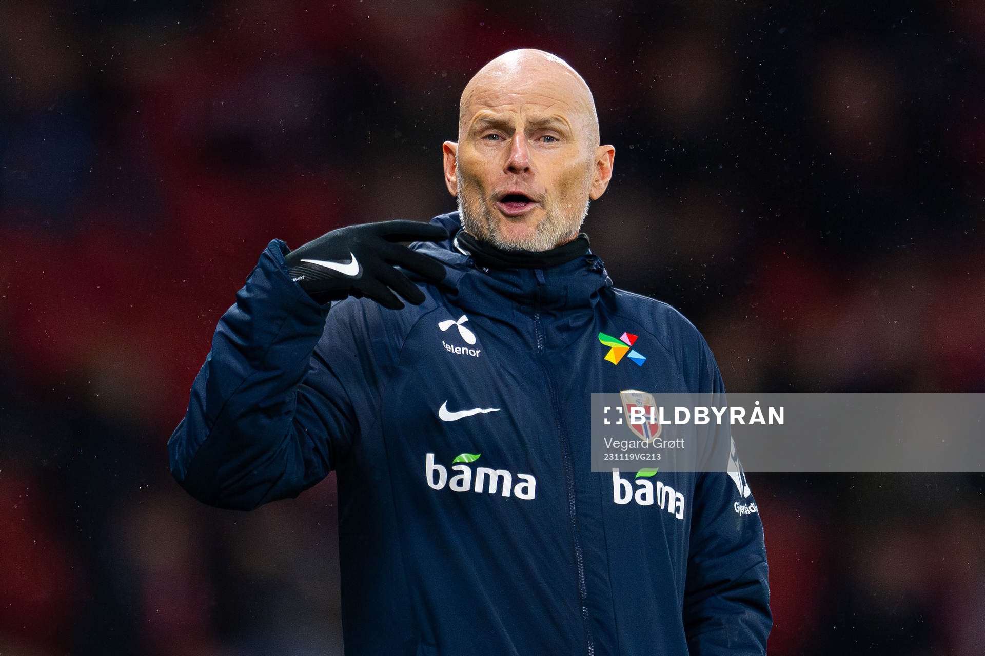 Ståle Solbakken, head coach of Norway