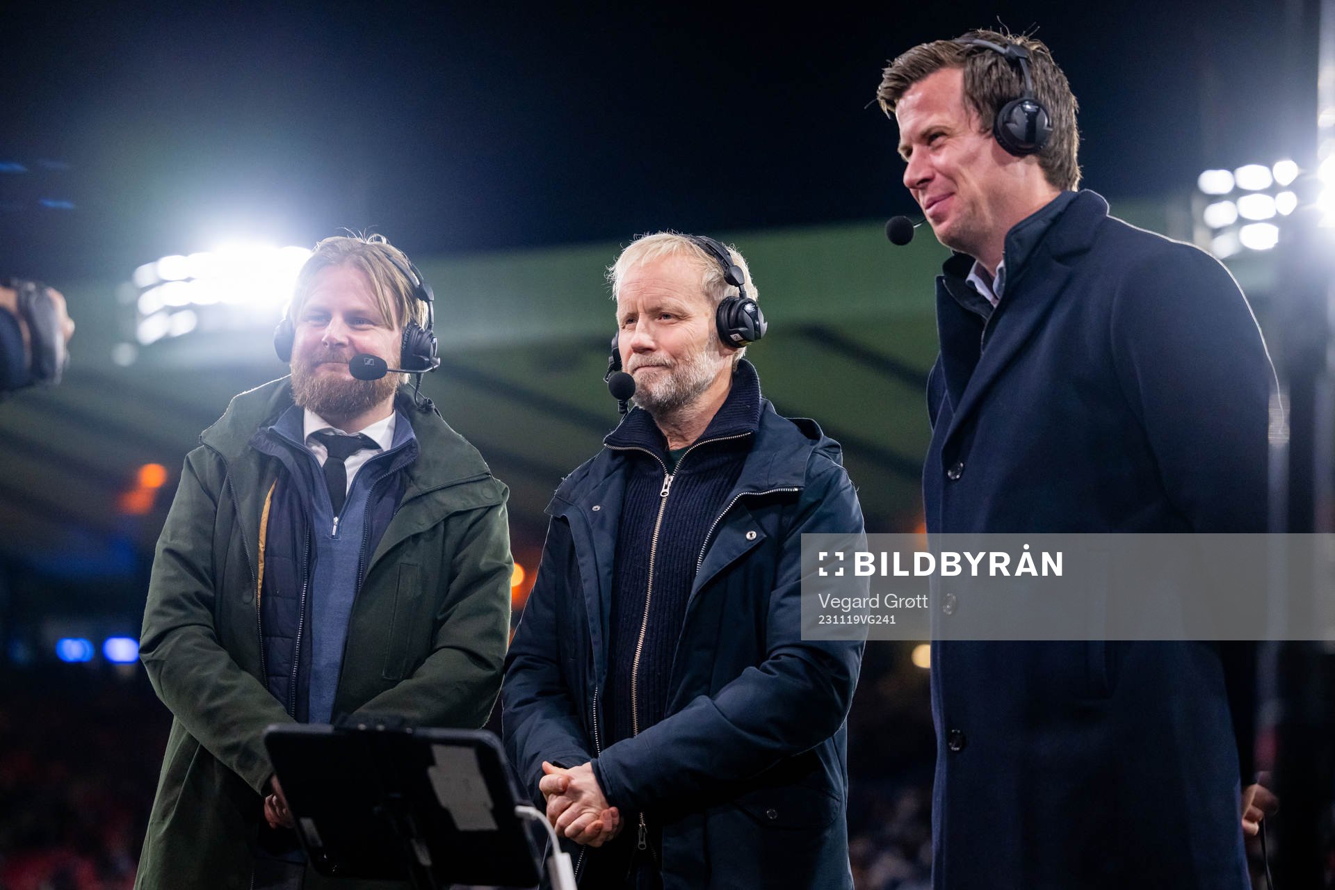 Marius Skjelbæk, Øyvind Alsaker and Jesper Mathisen of
