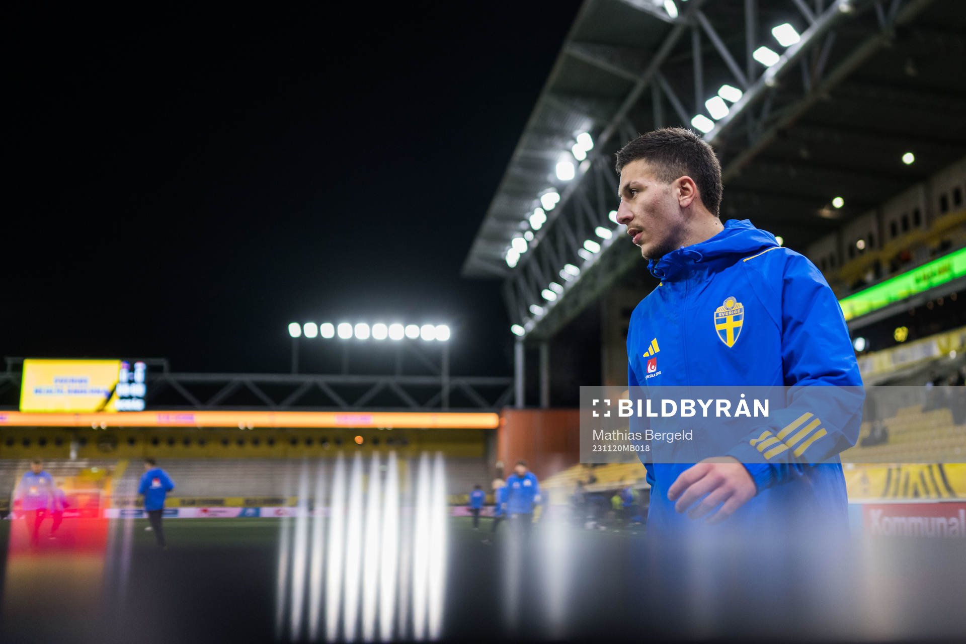 Roony Bardghji of Sweden