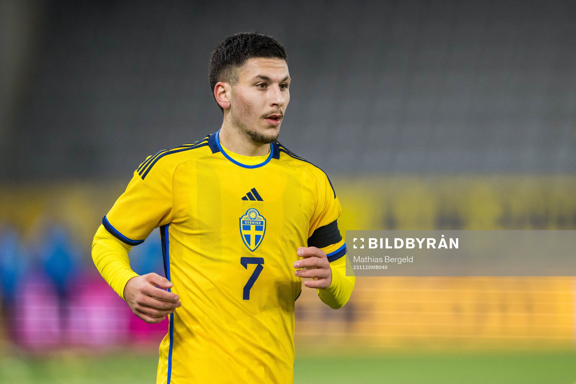Roony Bardghji of Sweden