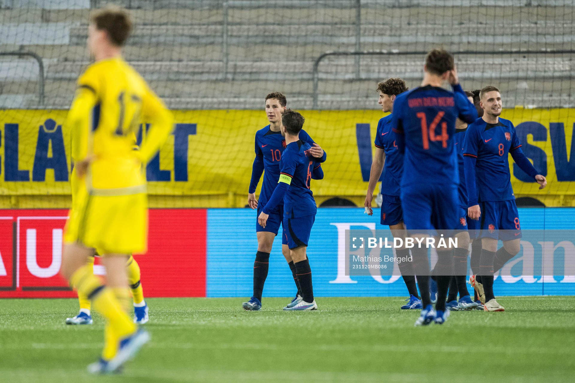 Ruben Van Bommel of Netherlands celebrates