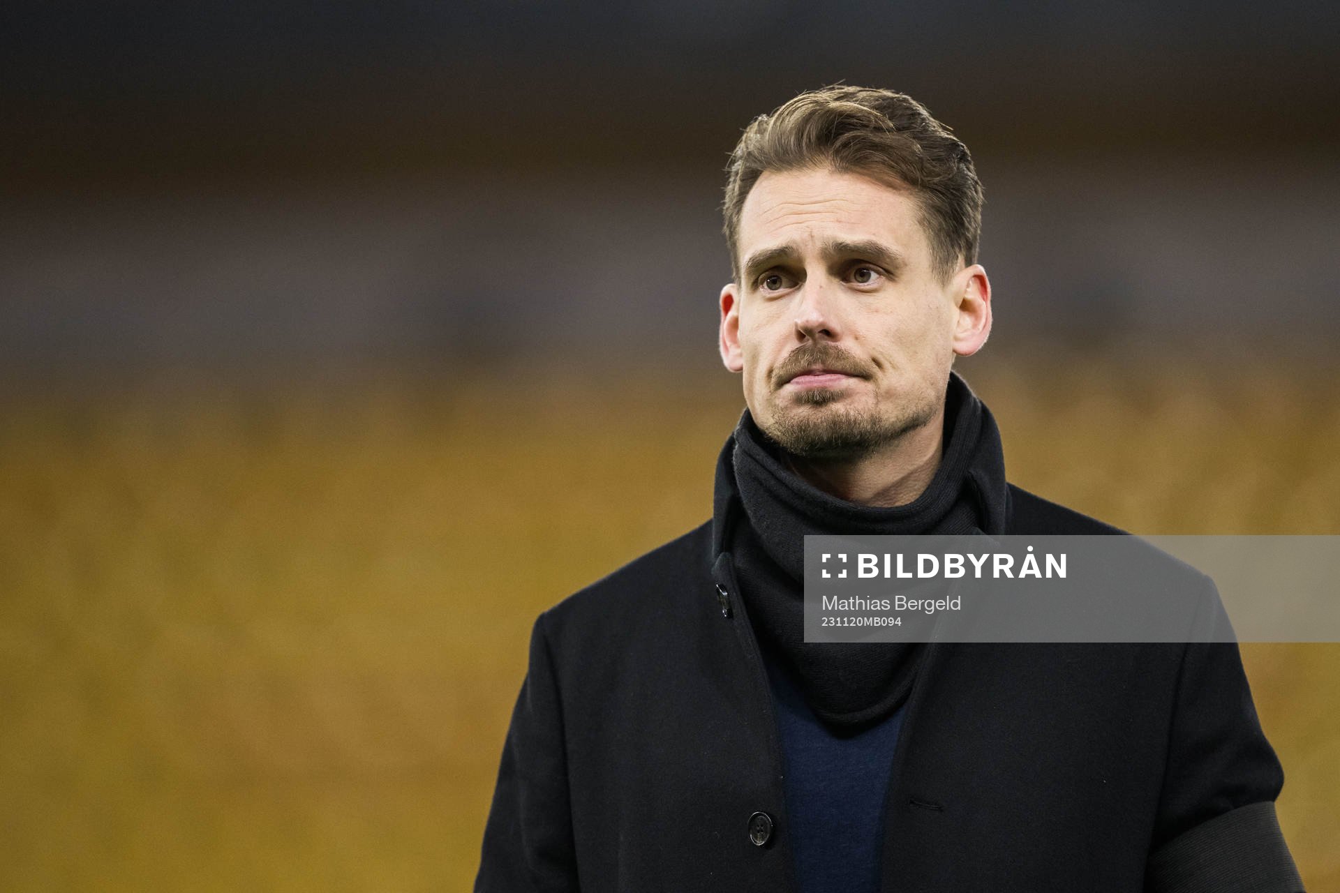 Head coach Daniel Bäckström of Sweden looks dejected