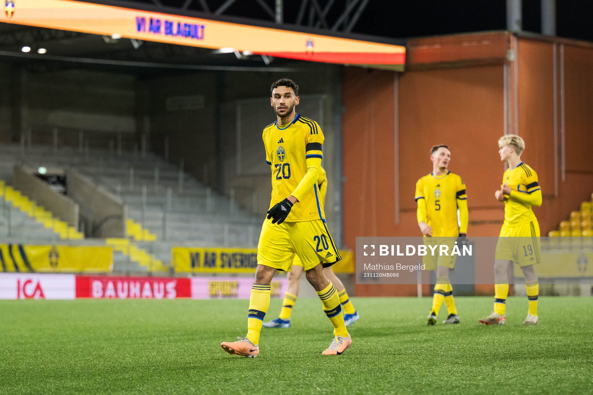 Joakim Persson of Sweden looks dejected