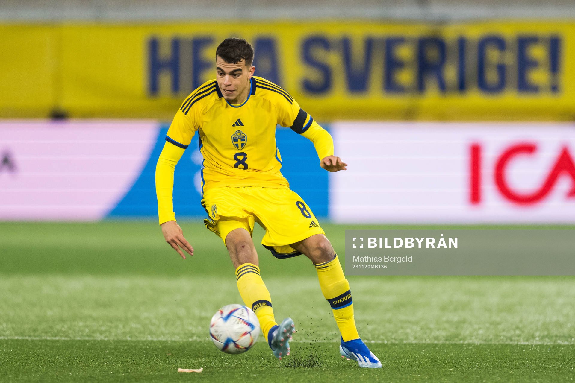 Yasin Ayari of Sweden