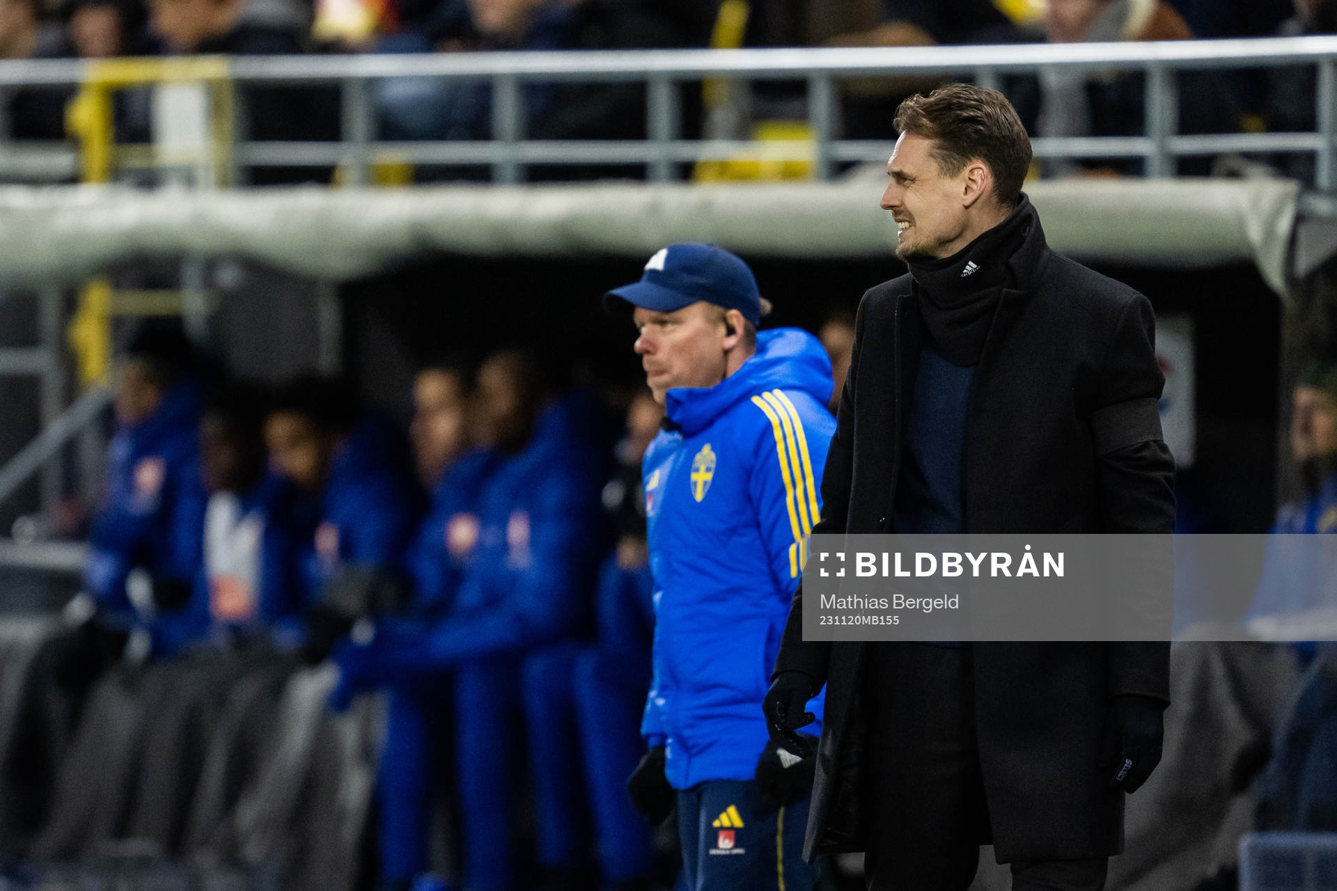 Assistant coach Viktor Eriksson and head coach Daniel