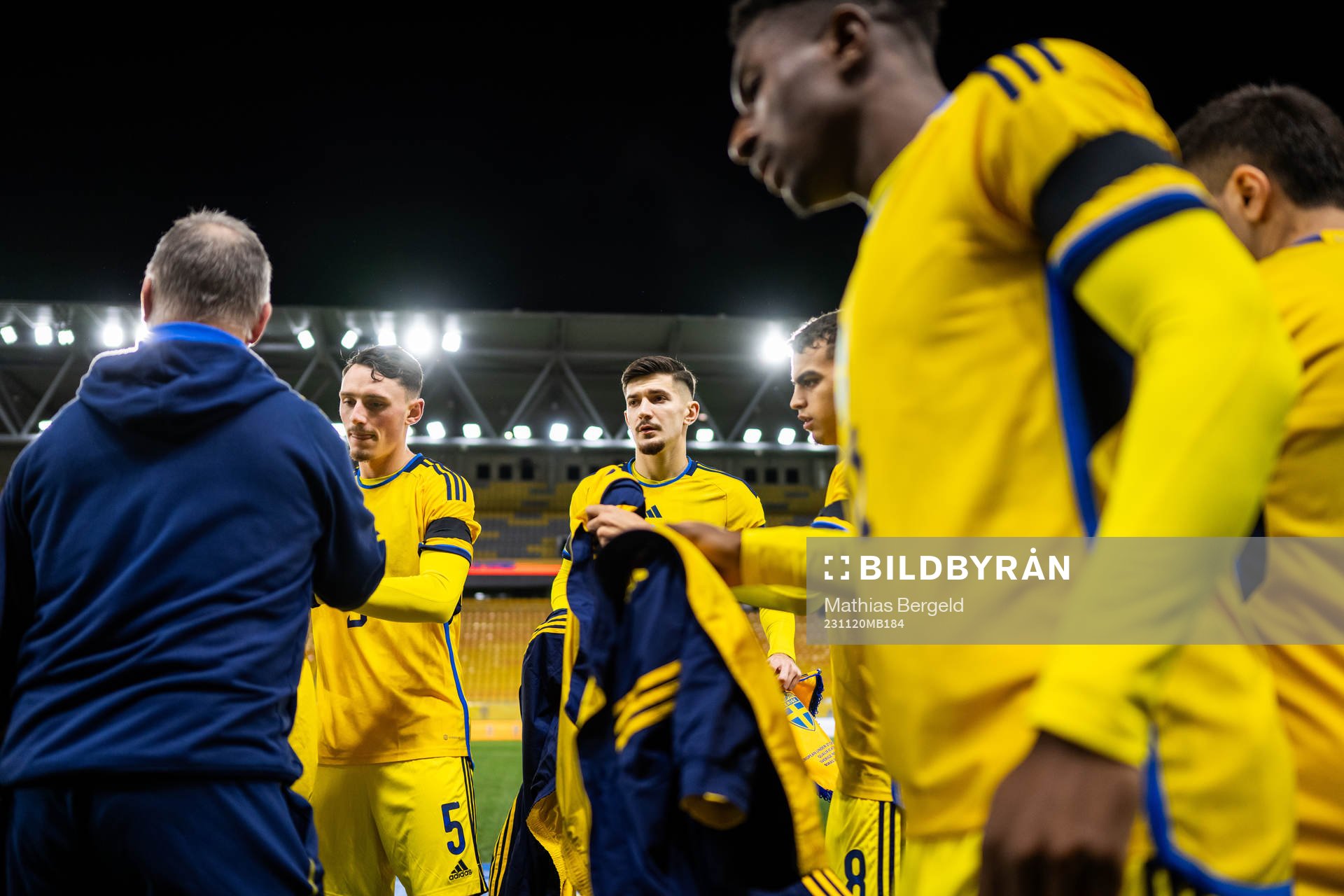 Noah Persson, Armin Gigovic, Yasin Ayari and Josafat Mendes