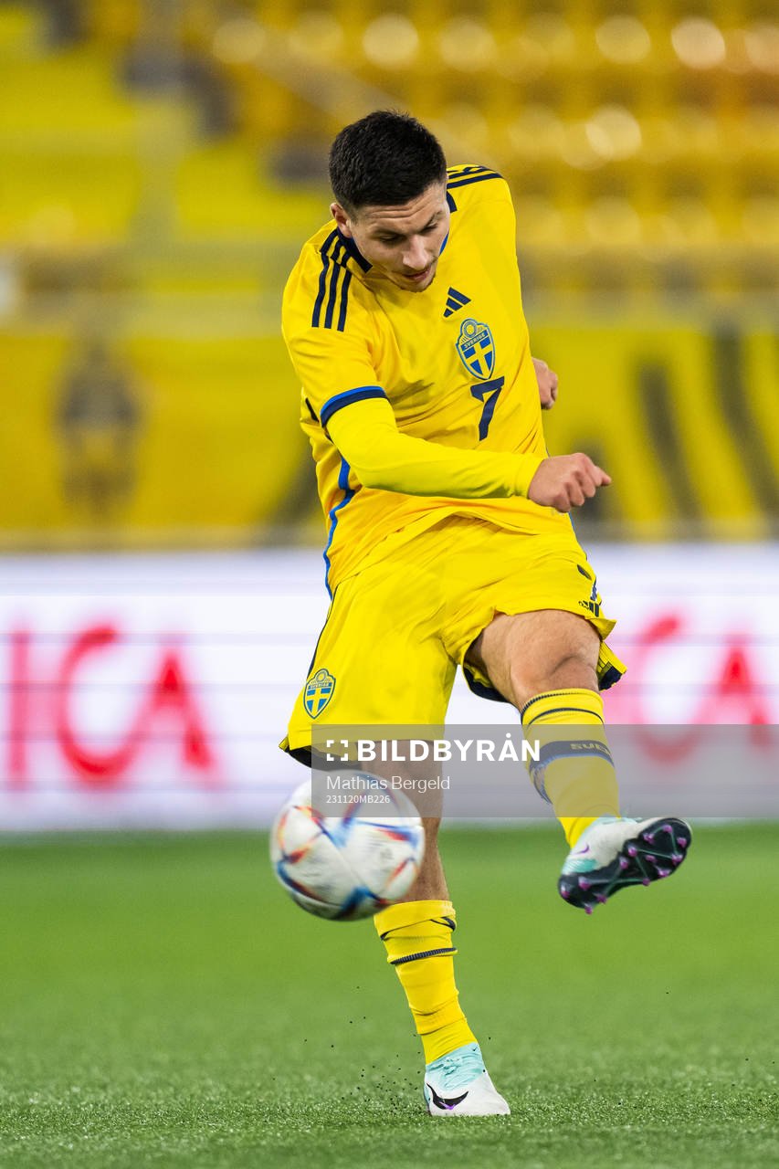 Roony Bardghji of Sweden
