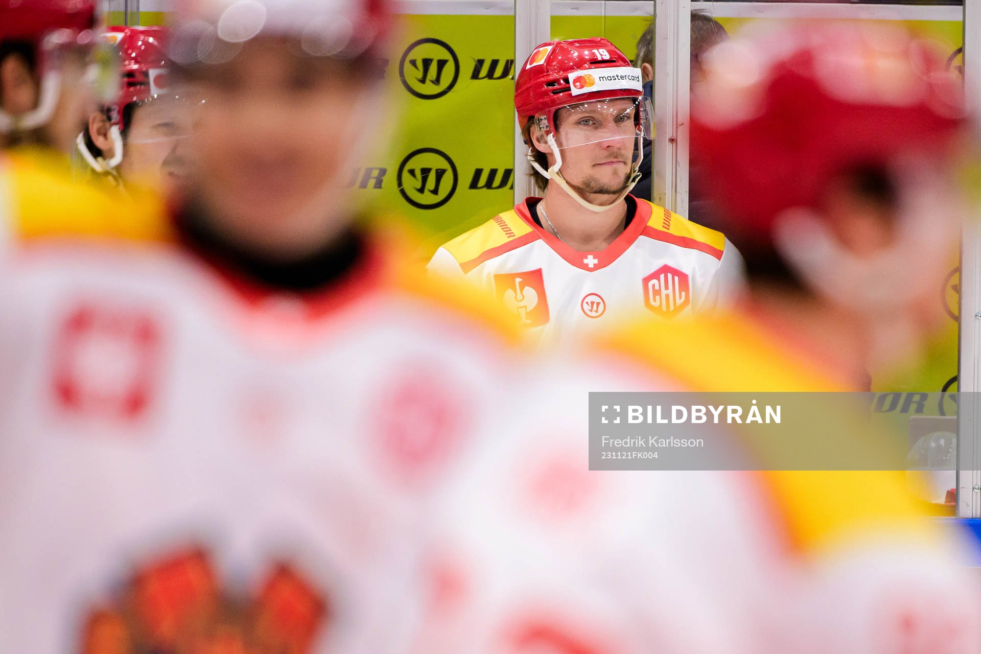 Jesper Olofsson of EHC Biel Bienne