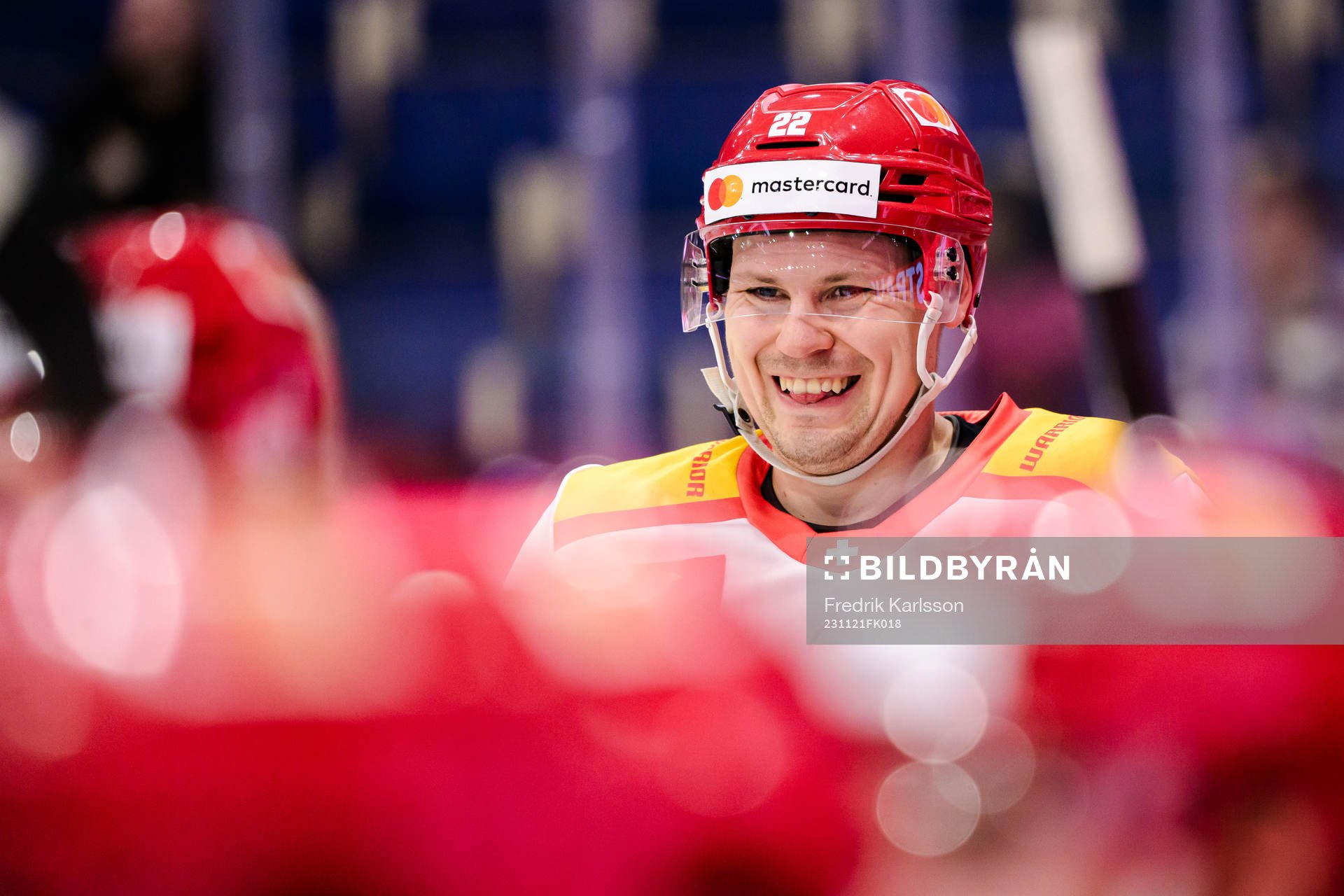 Ville Pokka of EHC Biel Bienne
