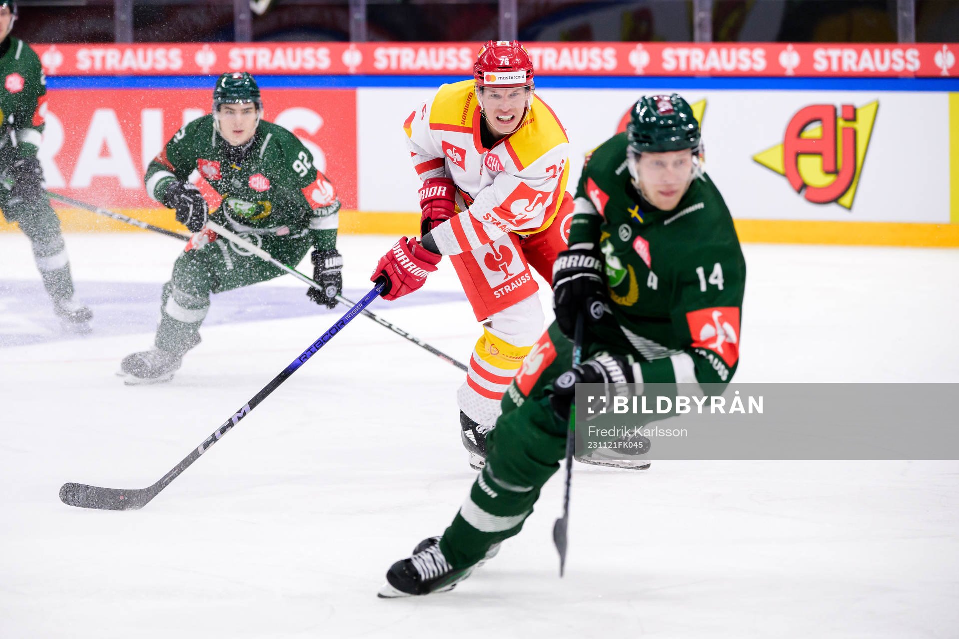 Jere Sallinen of EHC Biel-Bienne