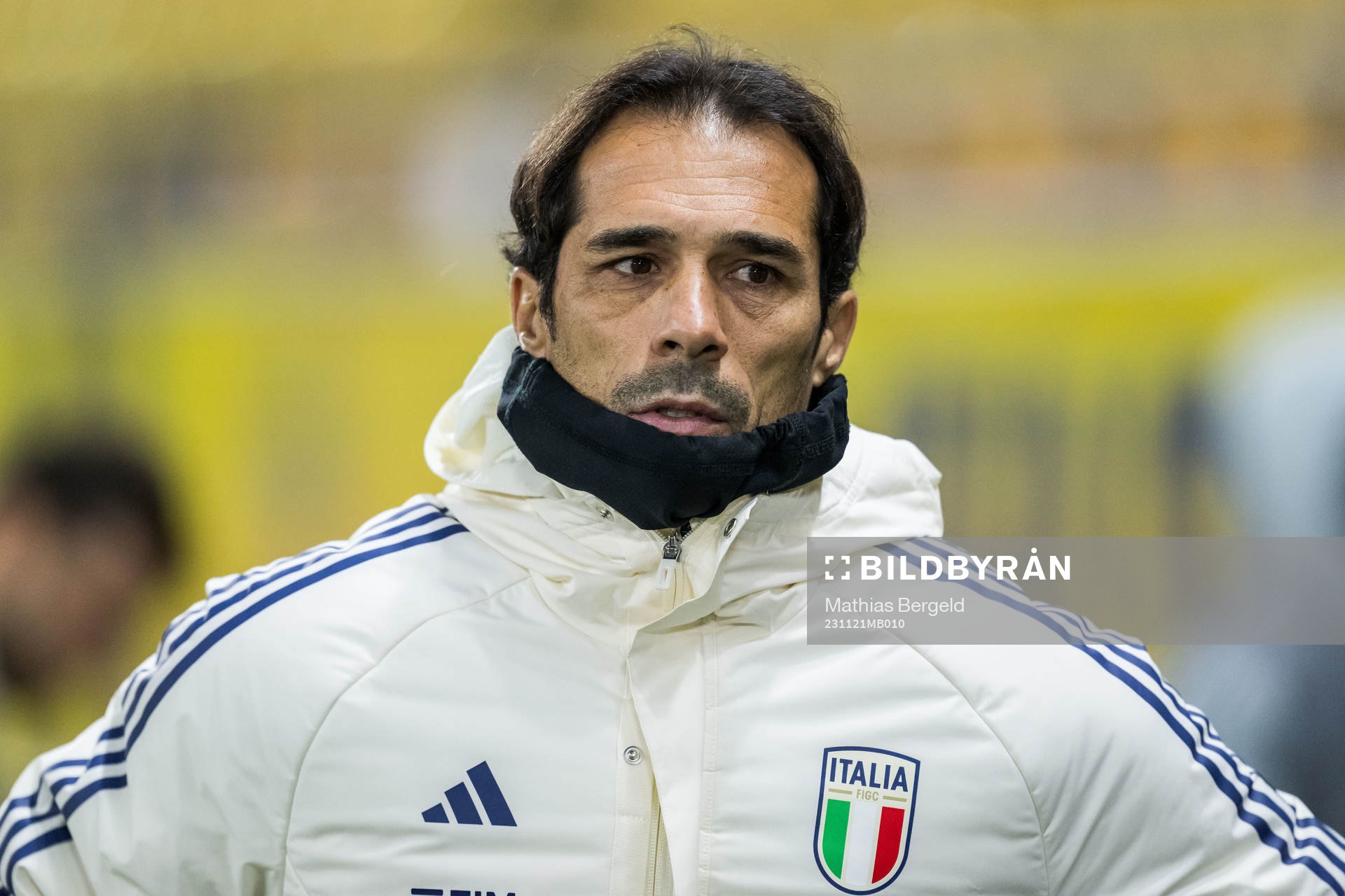 Italiens förbundskapten Bernardo Corradi