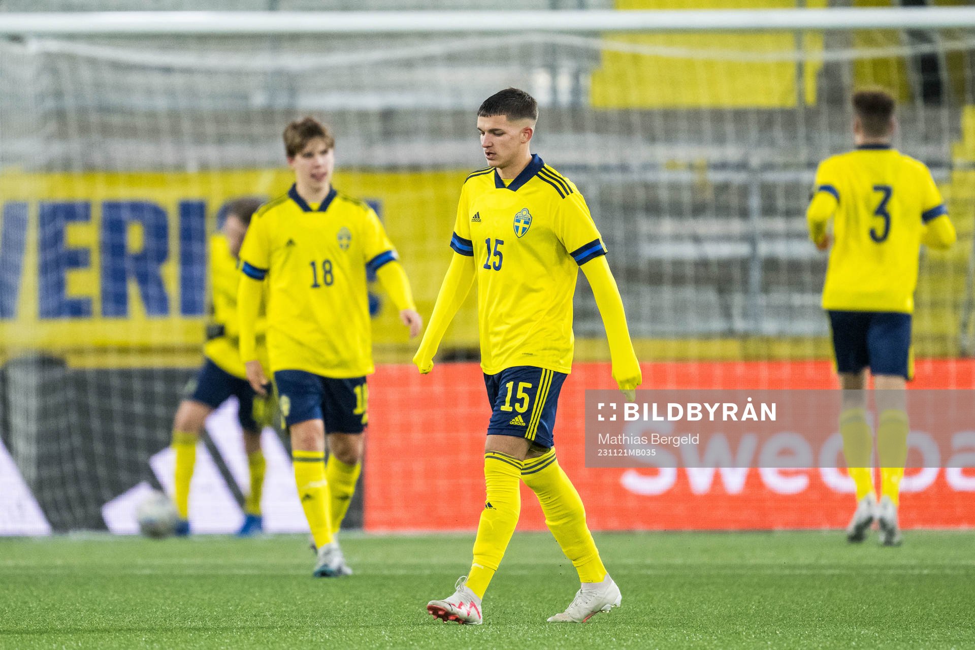 Sveriges Leonardo De Oliveira deppar