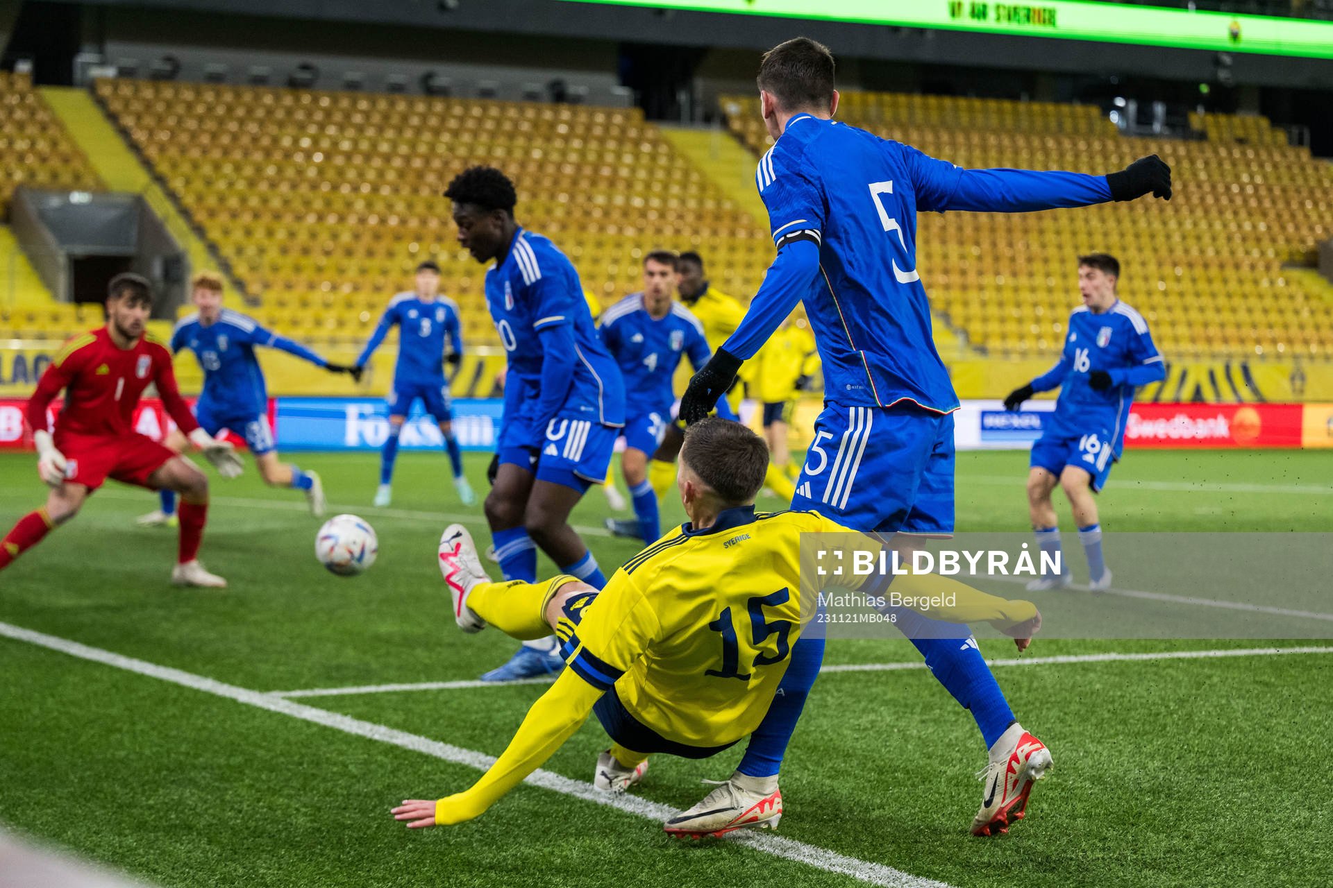 Sveriges Leonardo De Oliveira och Italiens Luca Lipani