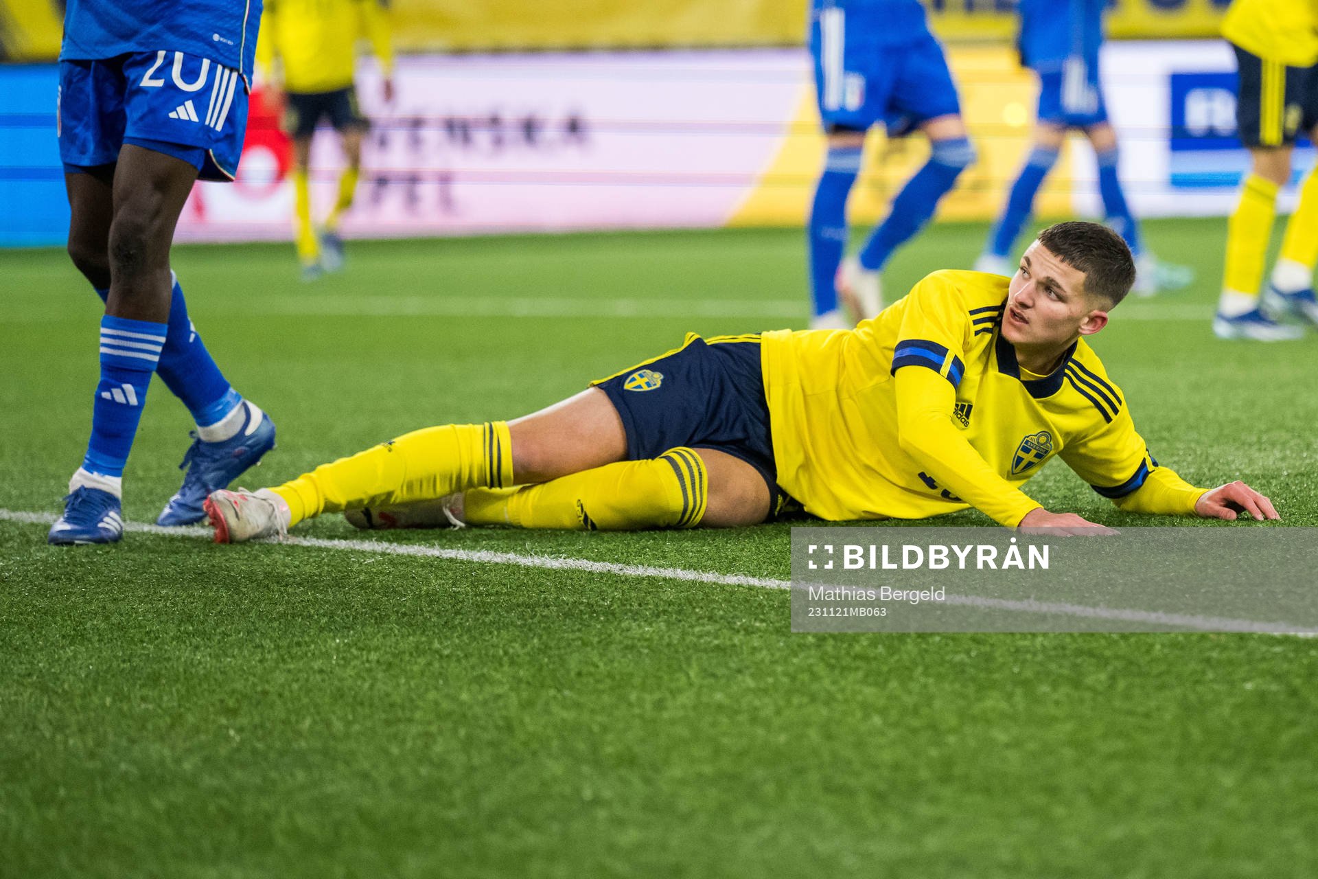 Sveriges Leonardo De Oliveira deppar