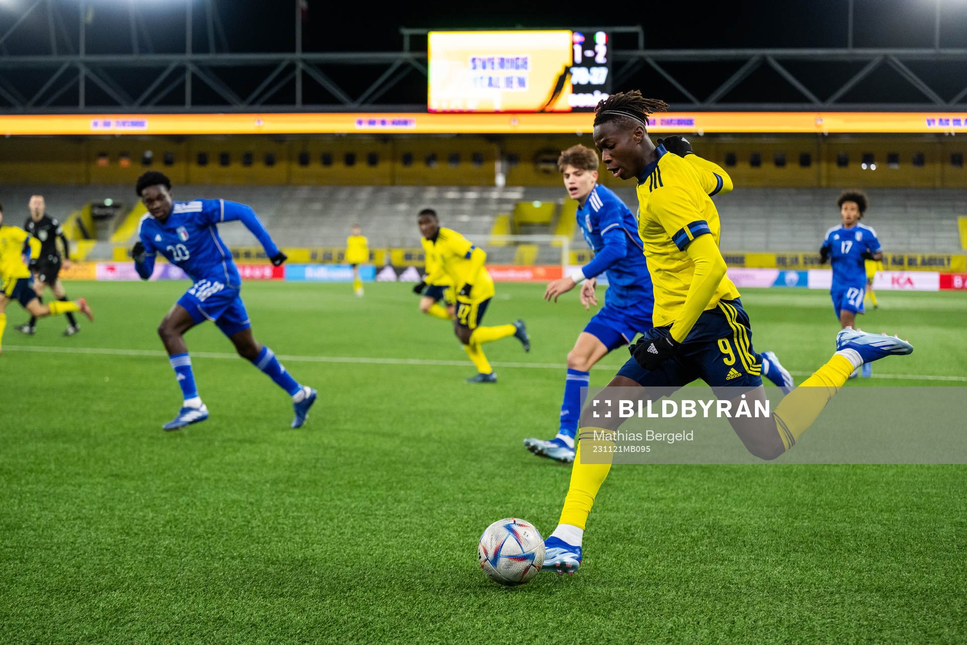 Sveriges Alieu Njie