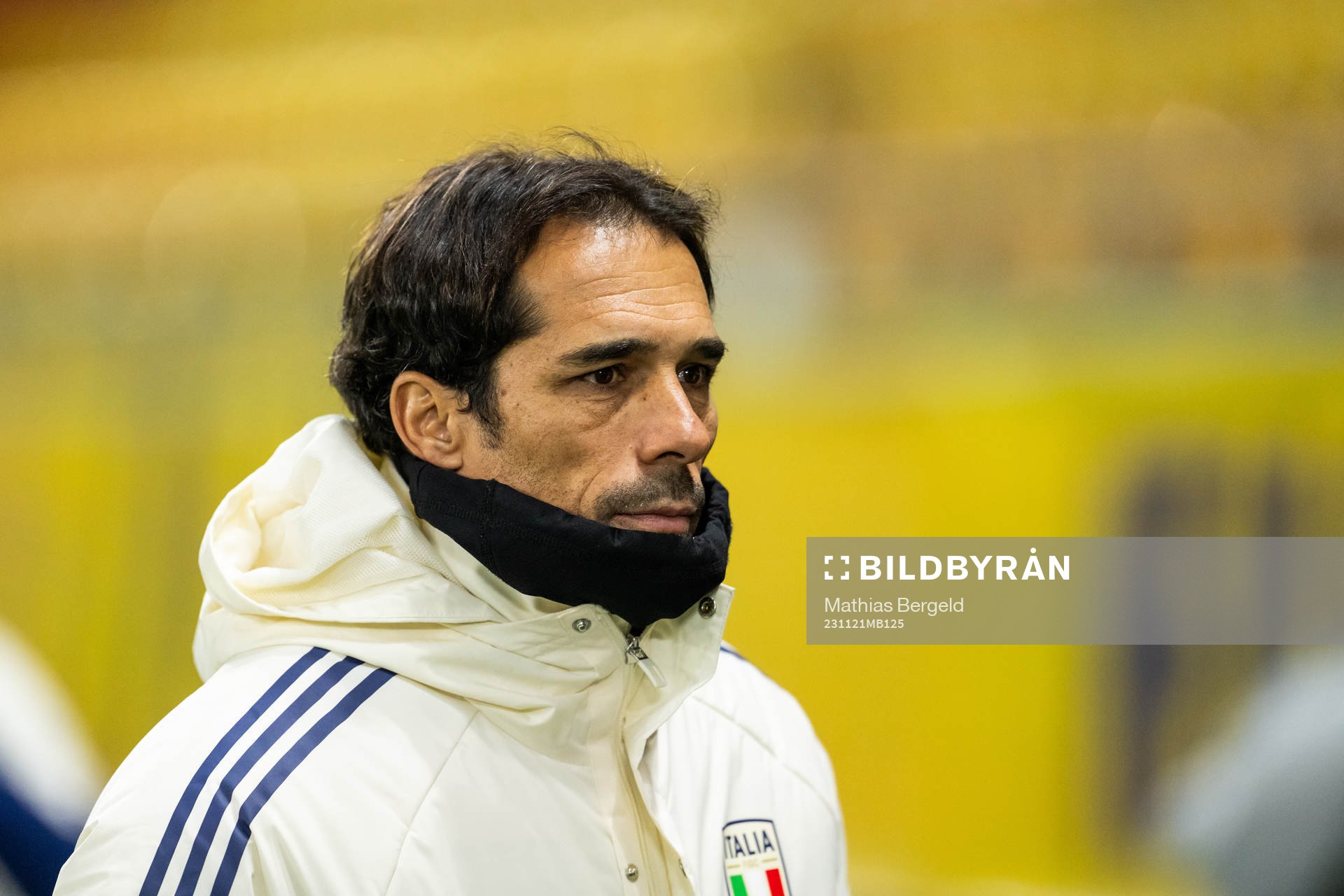 Italiens förbundskapten Bernardo Corradi