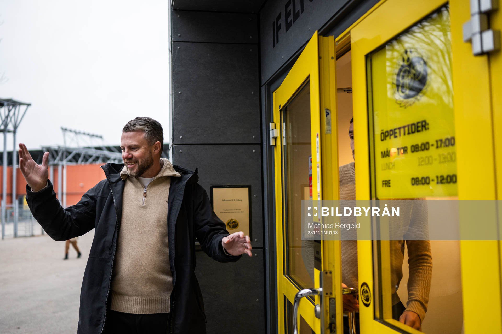 Elfsborgs manager Jimmy Thelin