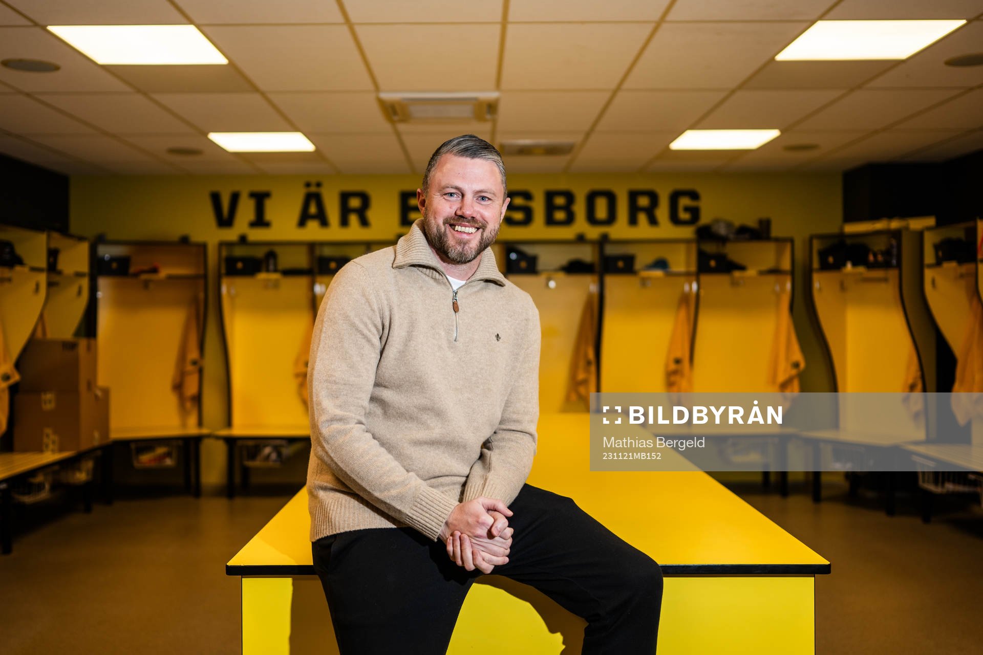 Elfsborgs manager Jimmy Thelin