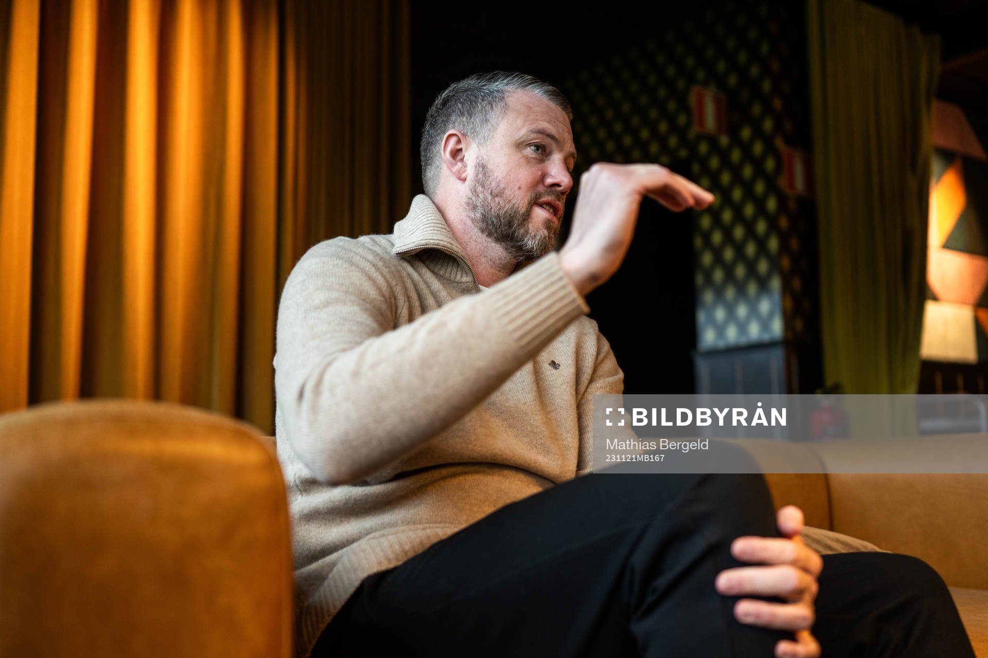 Elfsborgs manager Jimmy Thelin