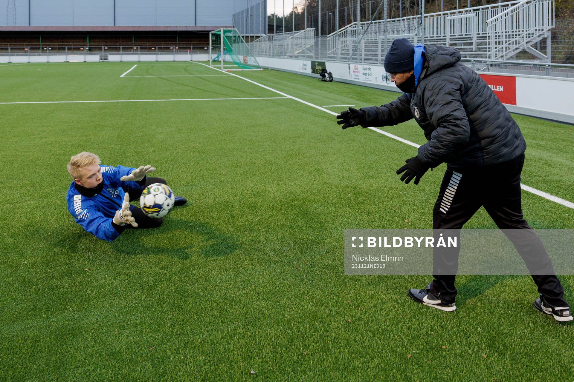 Utsiktens målvakt Lukas Lehto