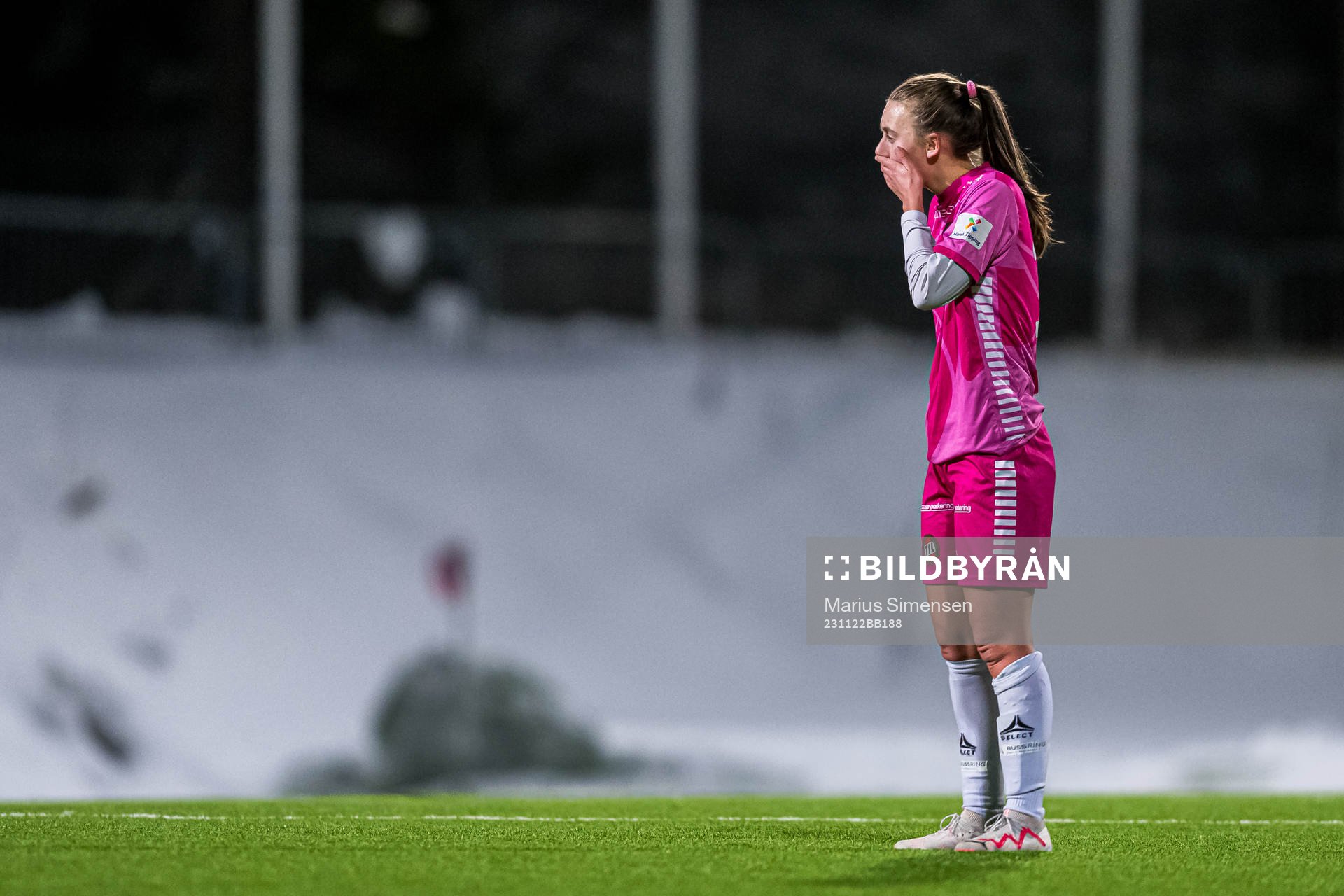 Naina Maria Inauen of TIL 2020 looks dejected