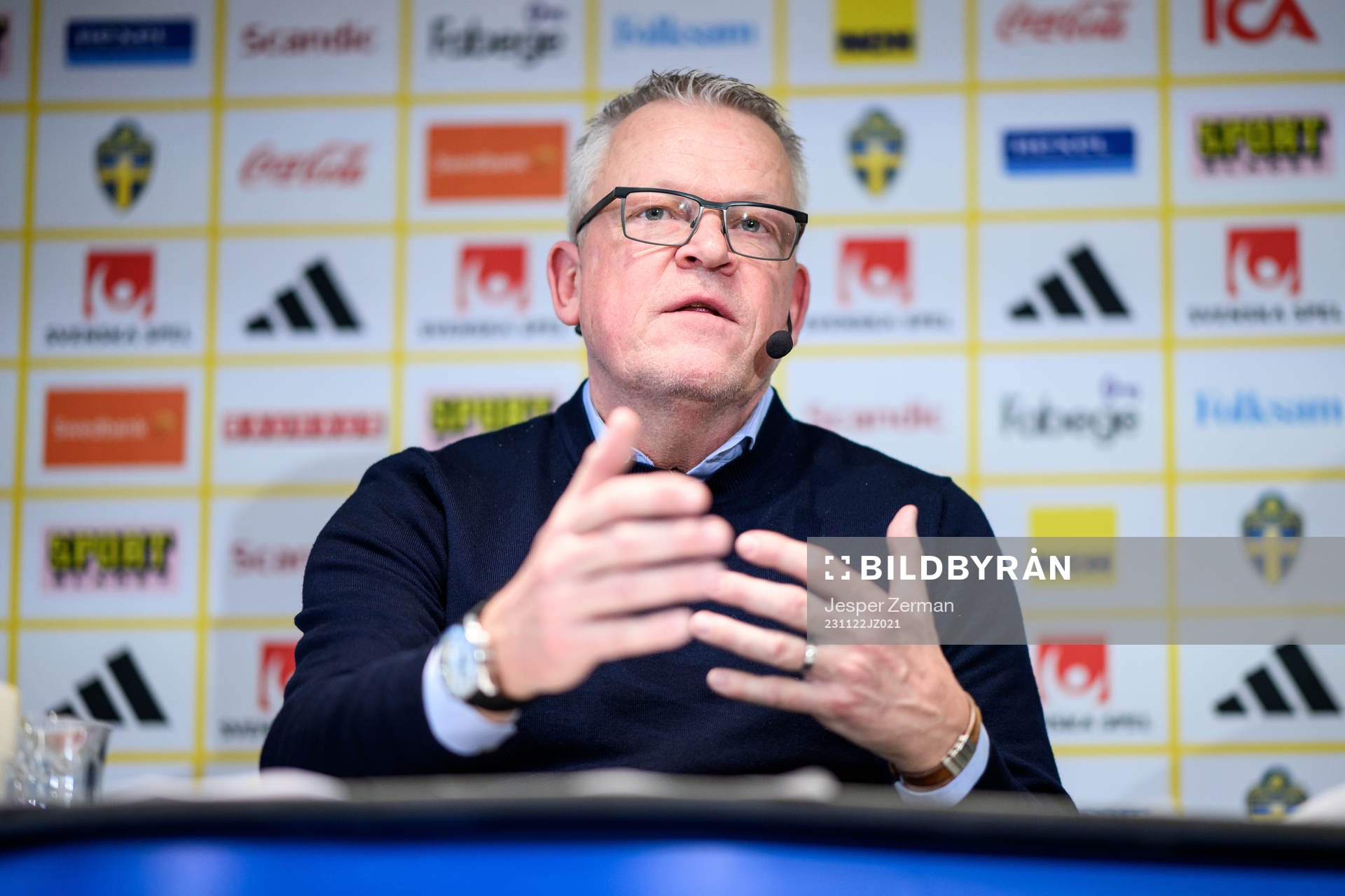 Sveriges förbundskapten Janne Andersson