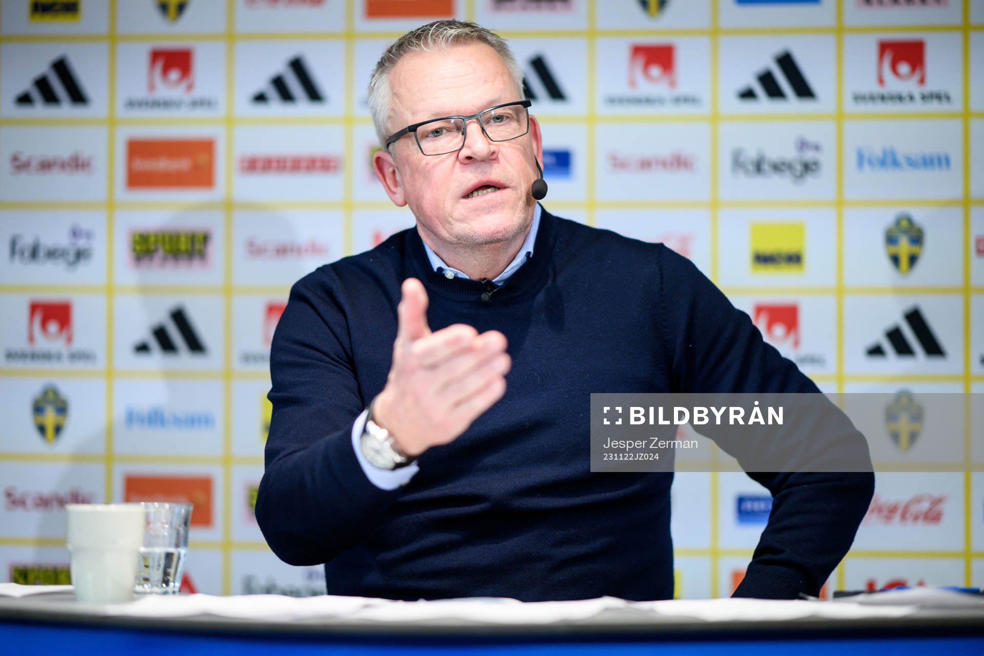 Sveriges förbundskapten Janne Andersson