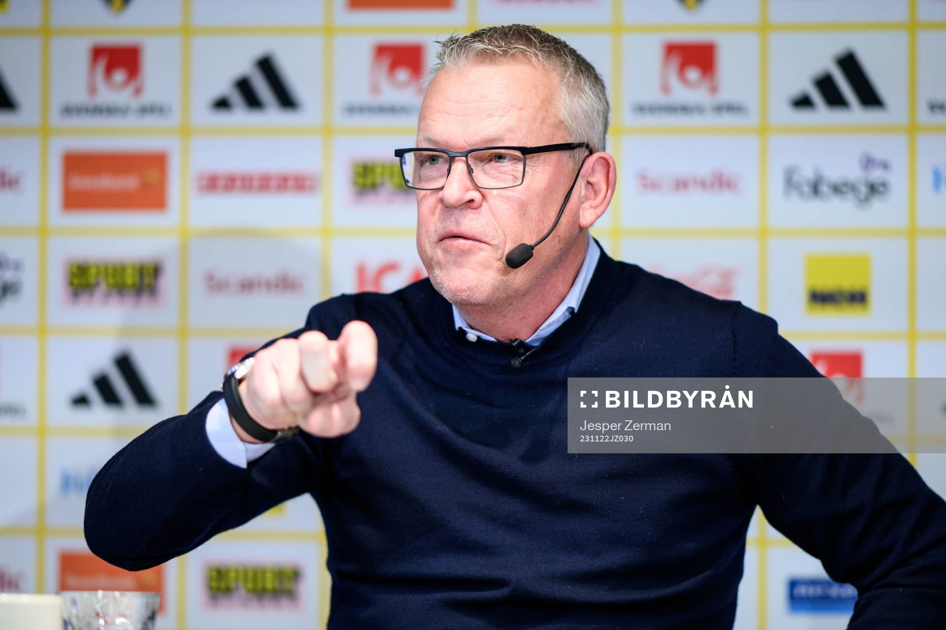 Sveriges förbundskapten Janne Andersson