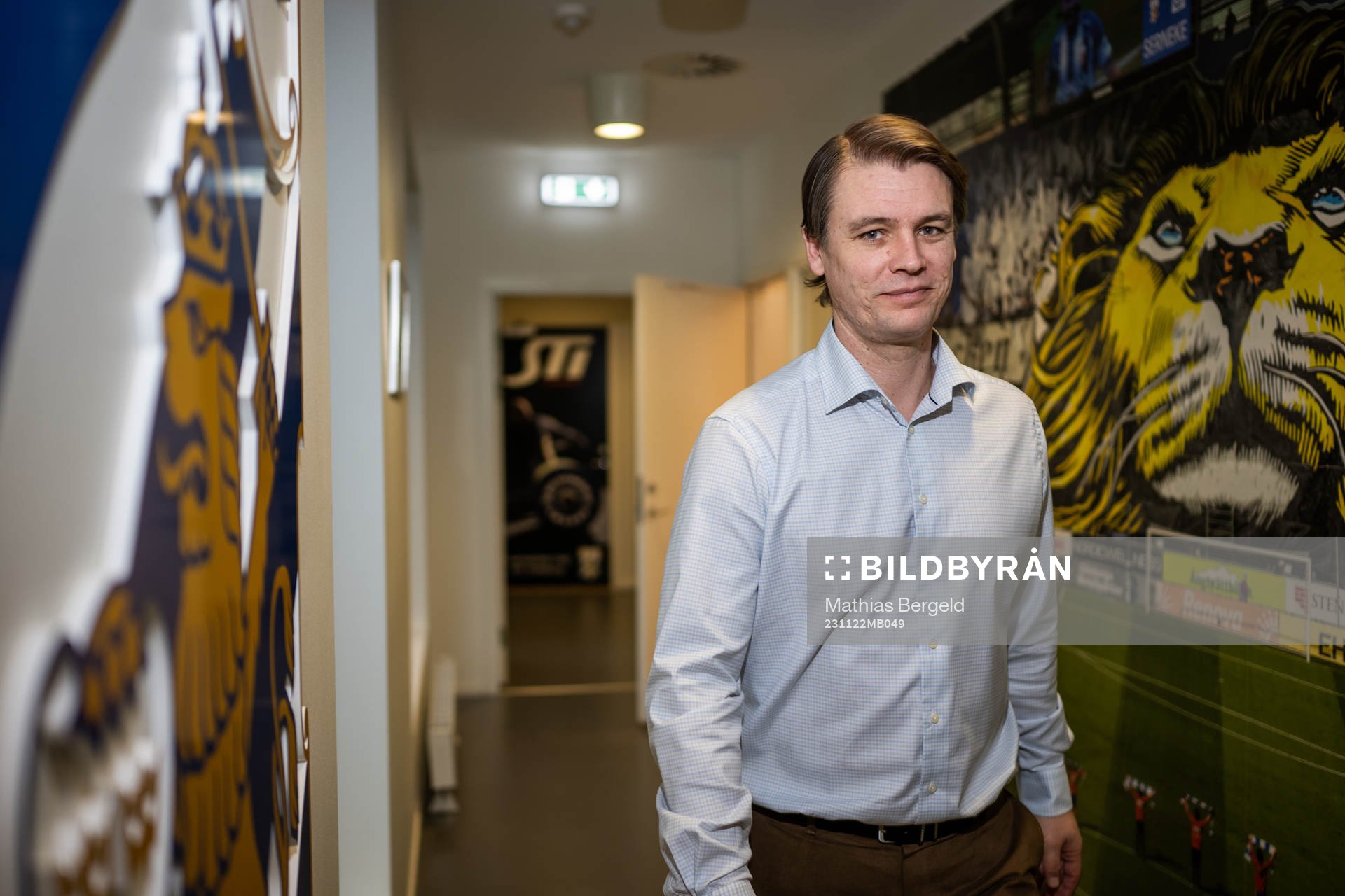 IFK Göteborgs tekniske direktör Ola Larsson poserar för ett porträtt den 22 november 2023 i Göteborg. 
