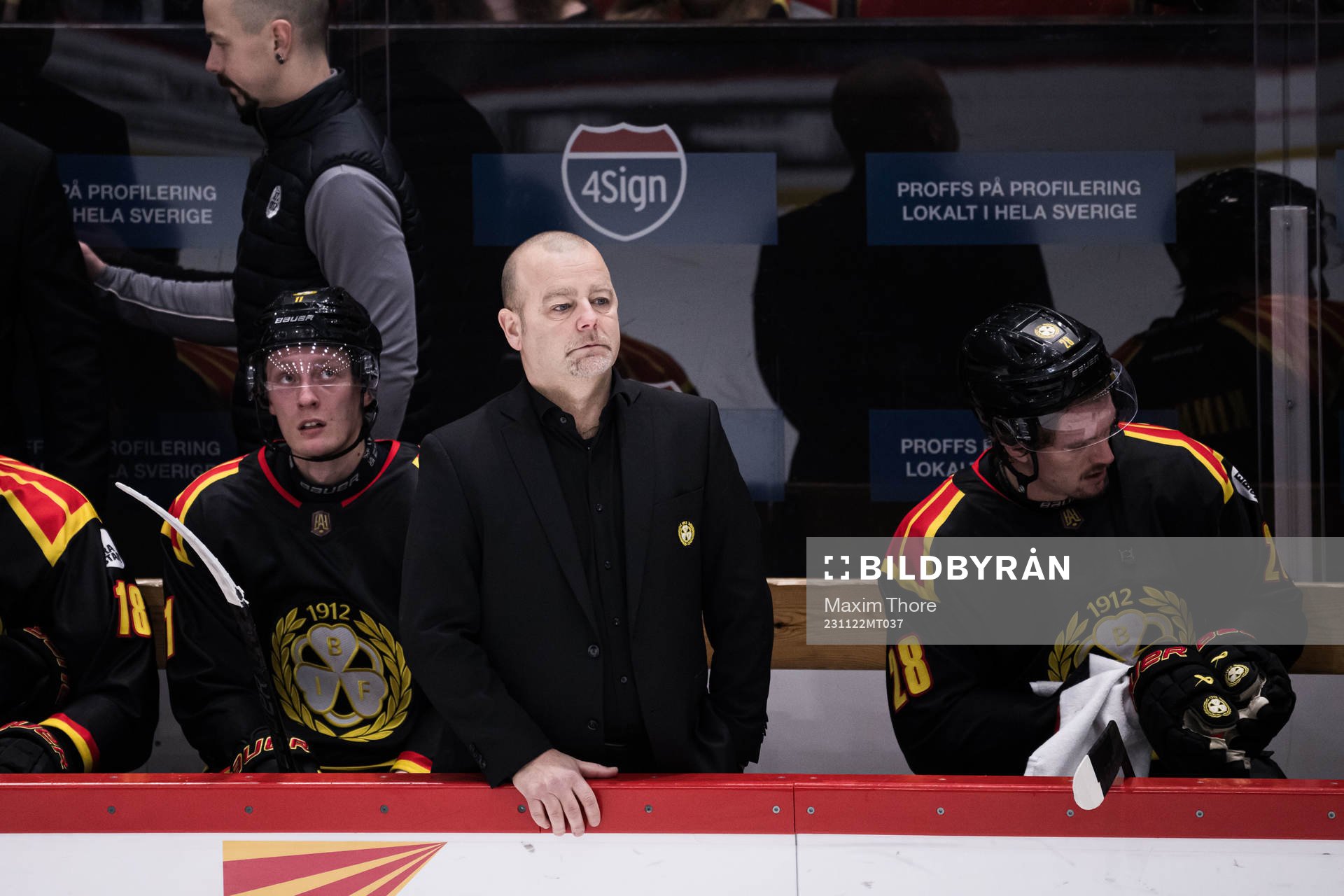 Brynäs IFs tränare Niklas Gällstedt