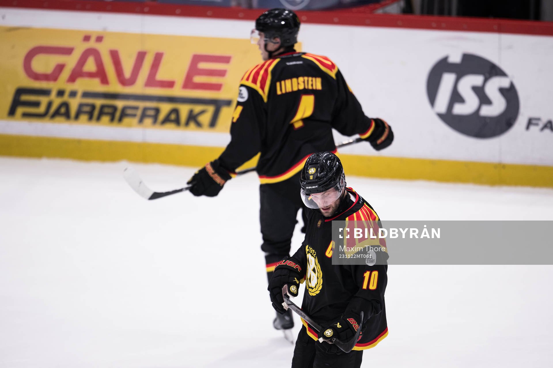Brynäs IFs Johan Larsson deppar