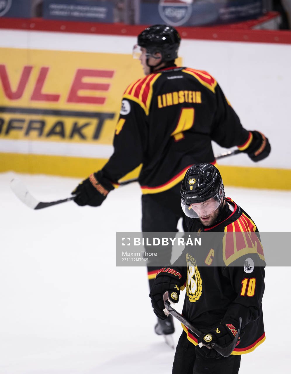 Brynäs IFs Johan Larsson deppar