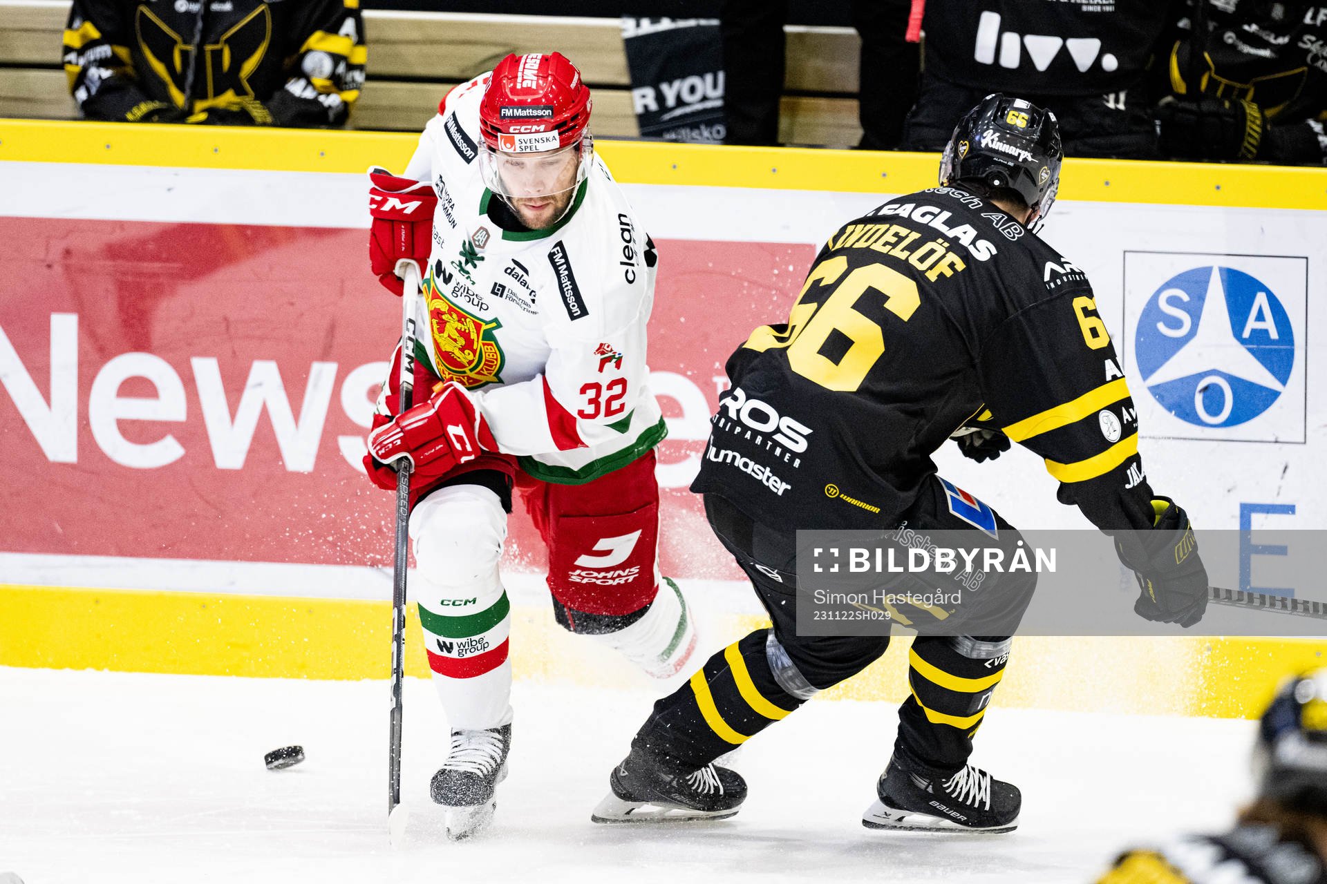 Moras Markus Modigs och Västerås Alexander Lindelöf