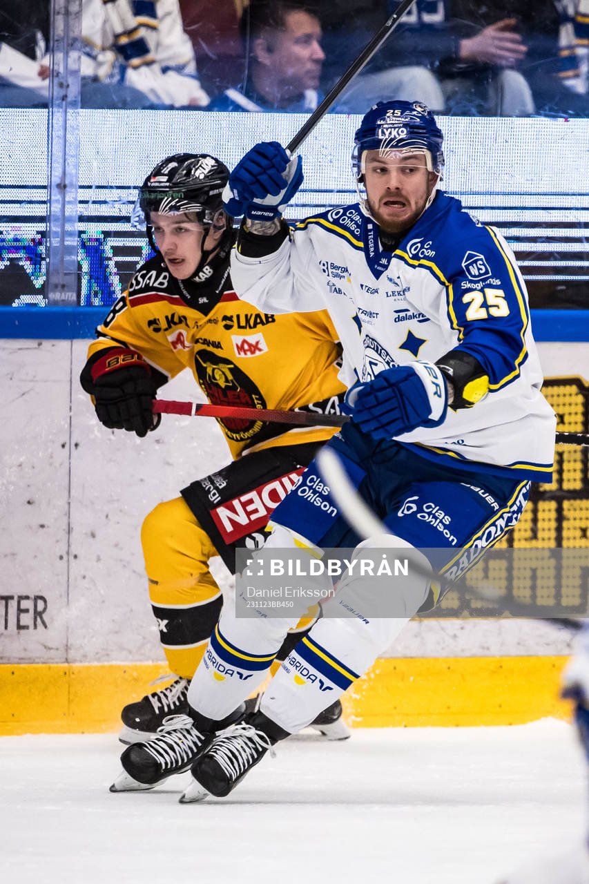 Luleå Hockeys Olli Nikupeteri och Leksands IFs Lucas