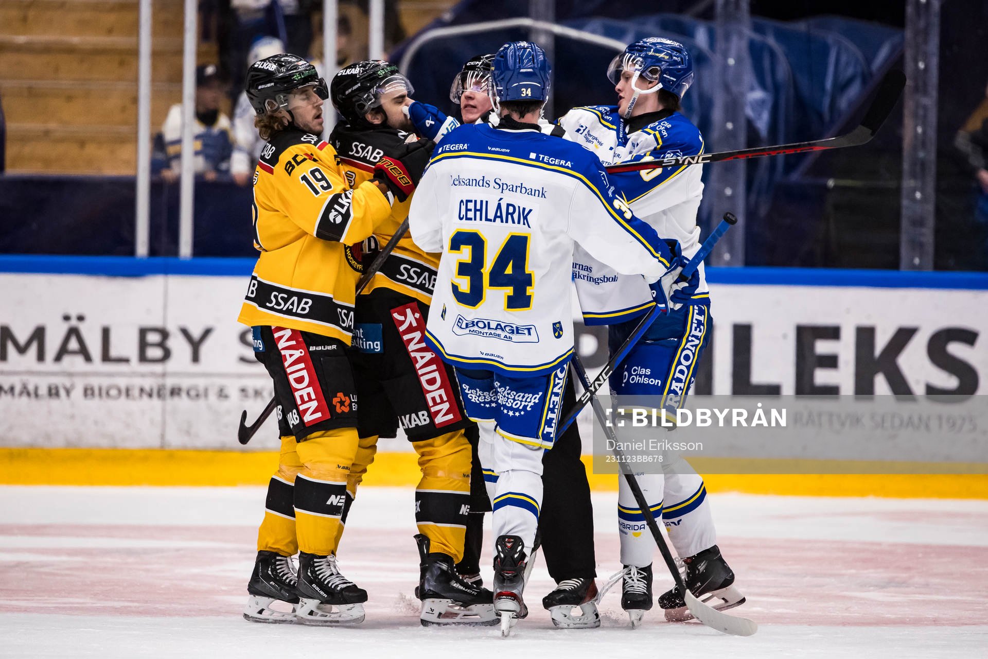Luleås Mario Kempe och Luleås Frederic Allard och