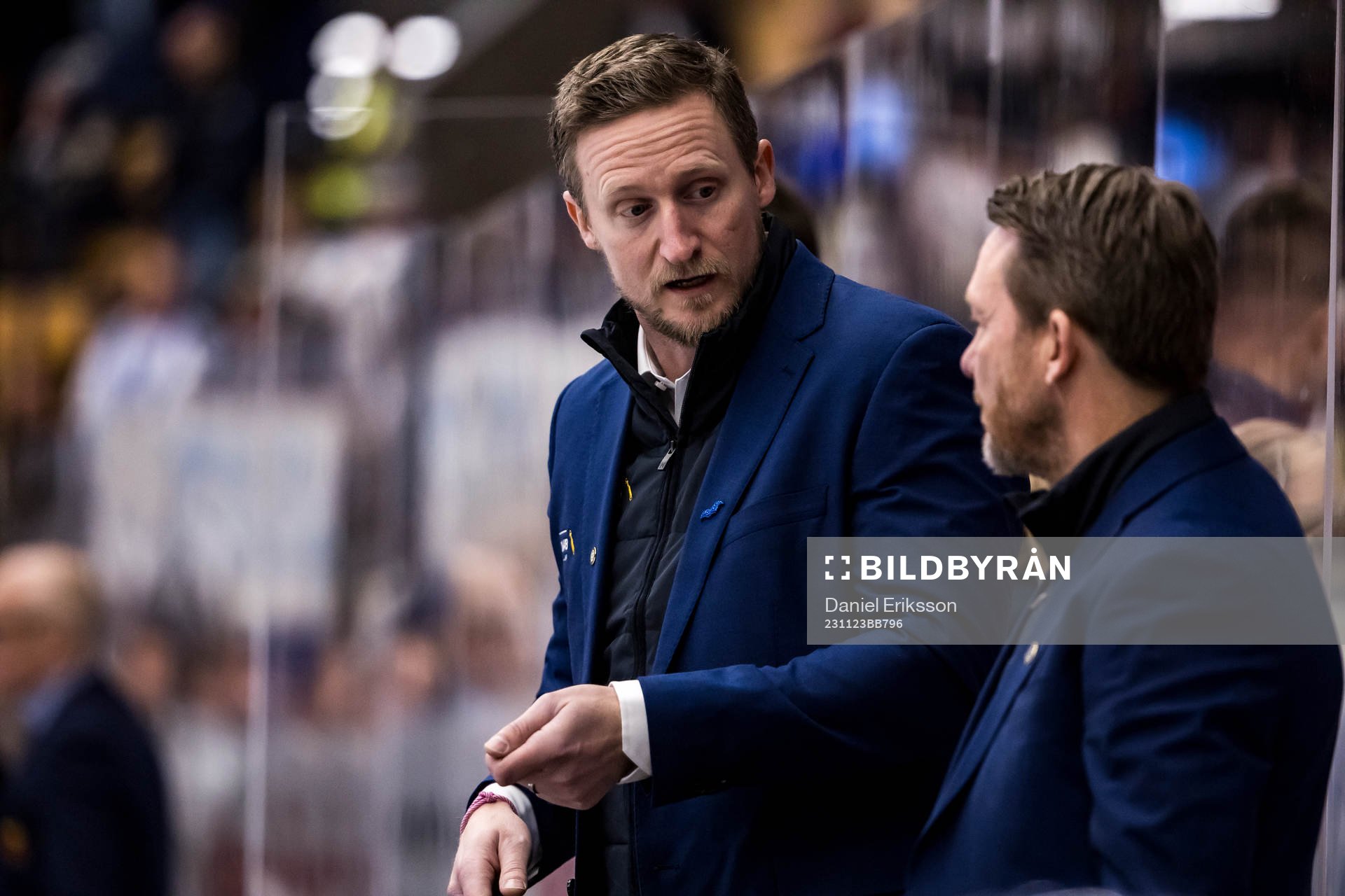 Leksands assisterande tränare David Printz