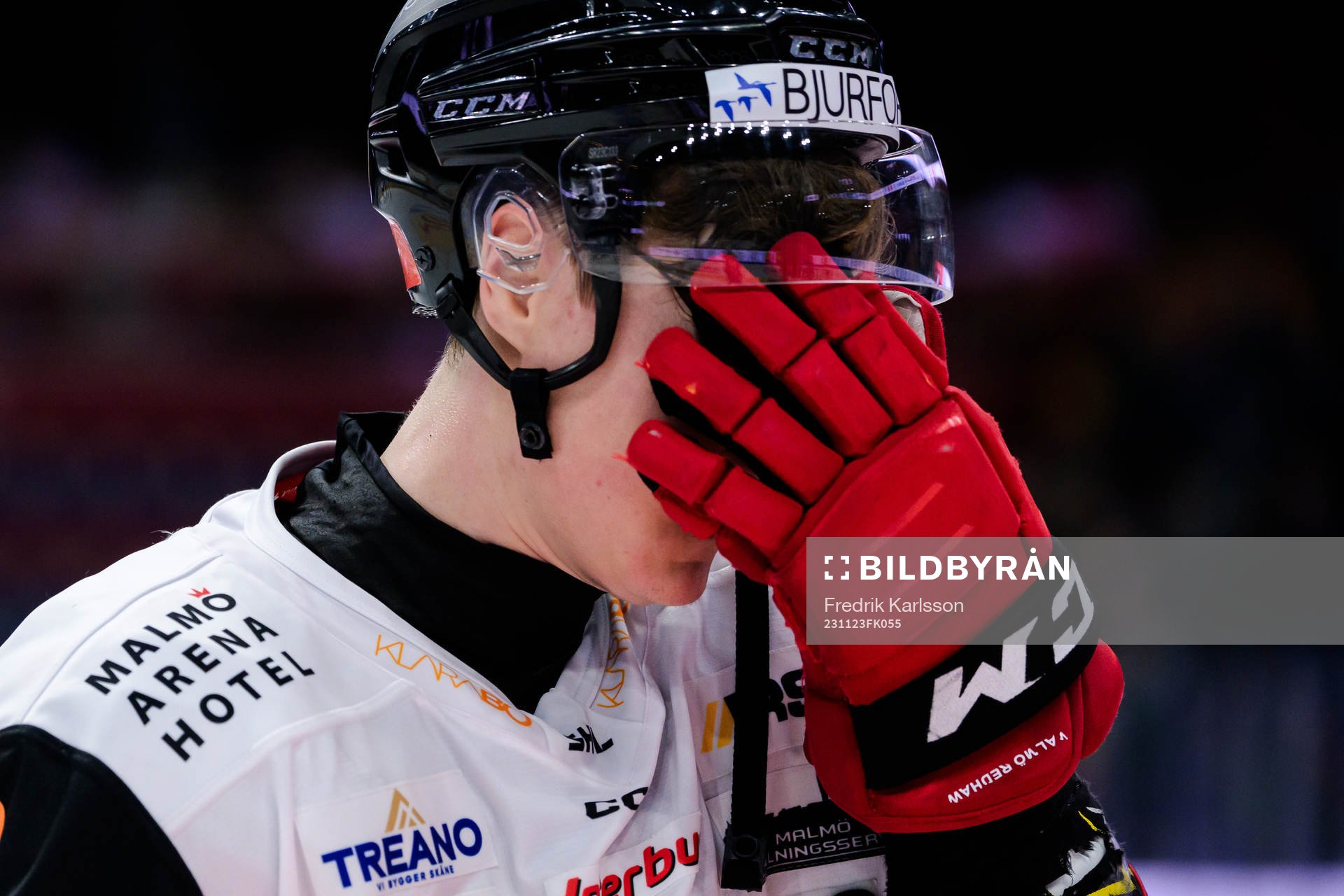 Malmö Redhawks Fredrik Händemark deppar
