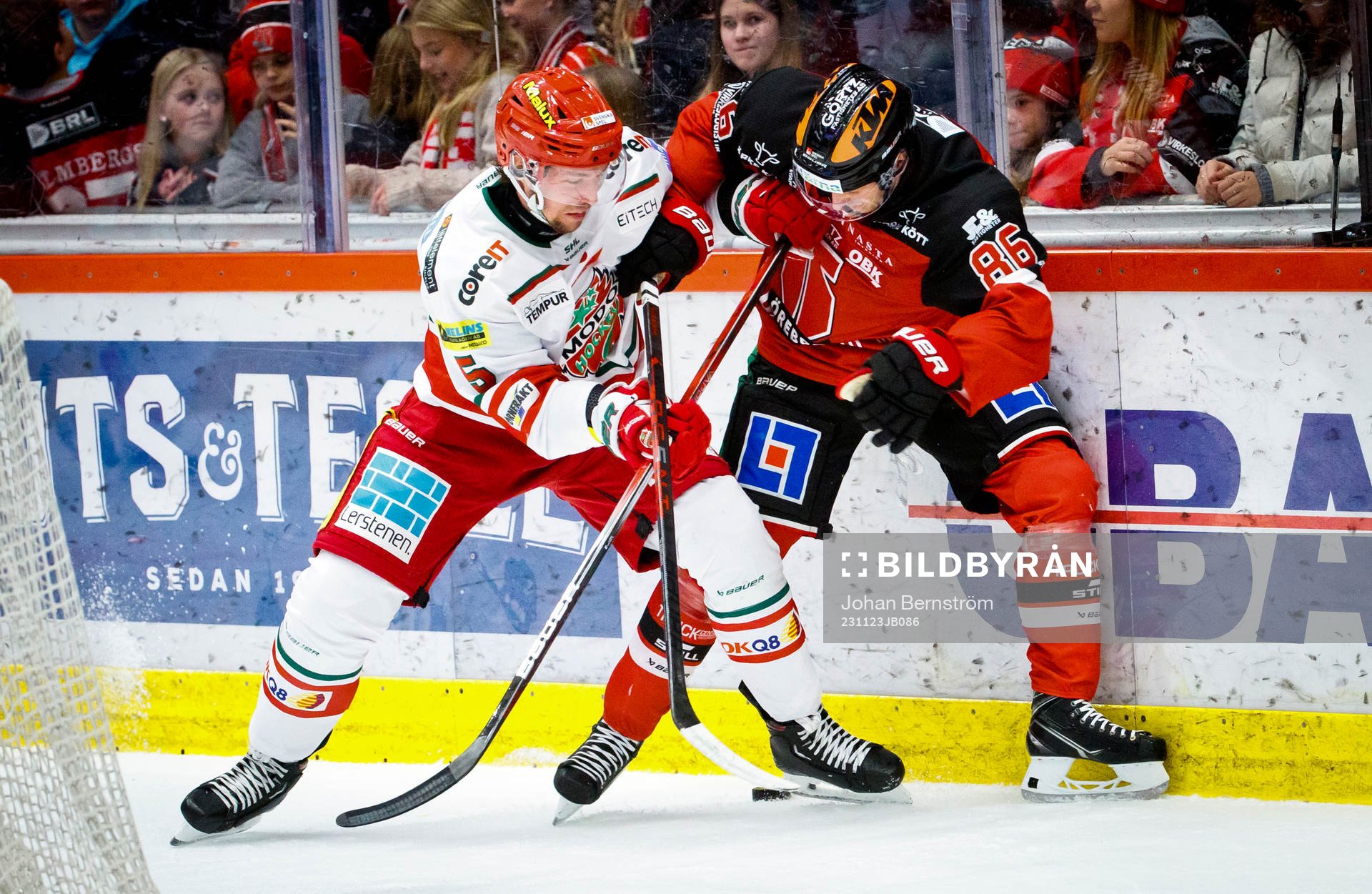 MoDos August Berg och Örebros Mathias Bromé