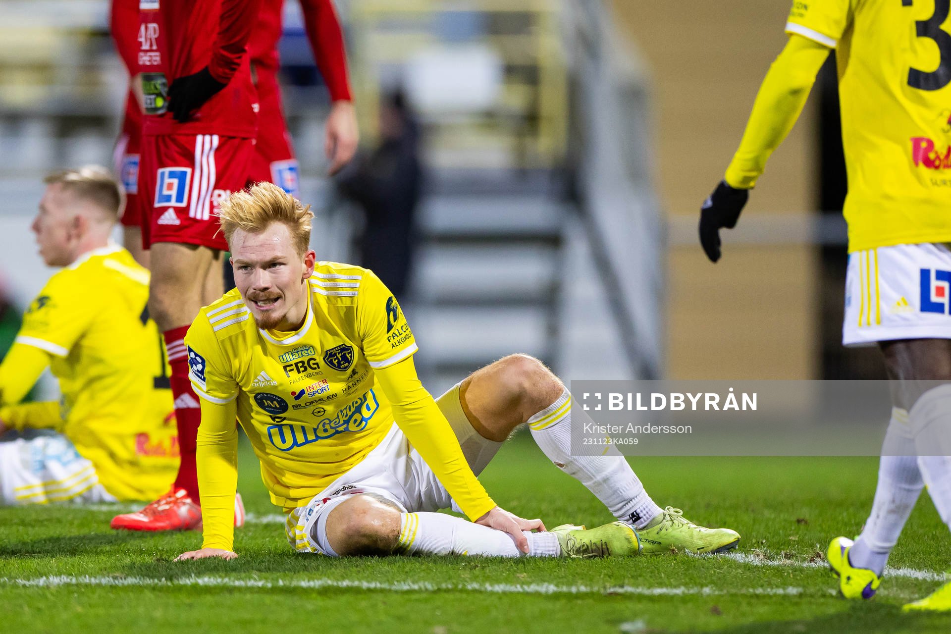 Falkenbergs Linus Borgström deppar