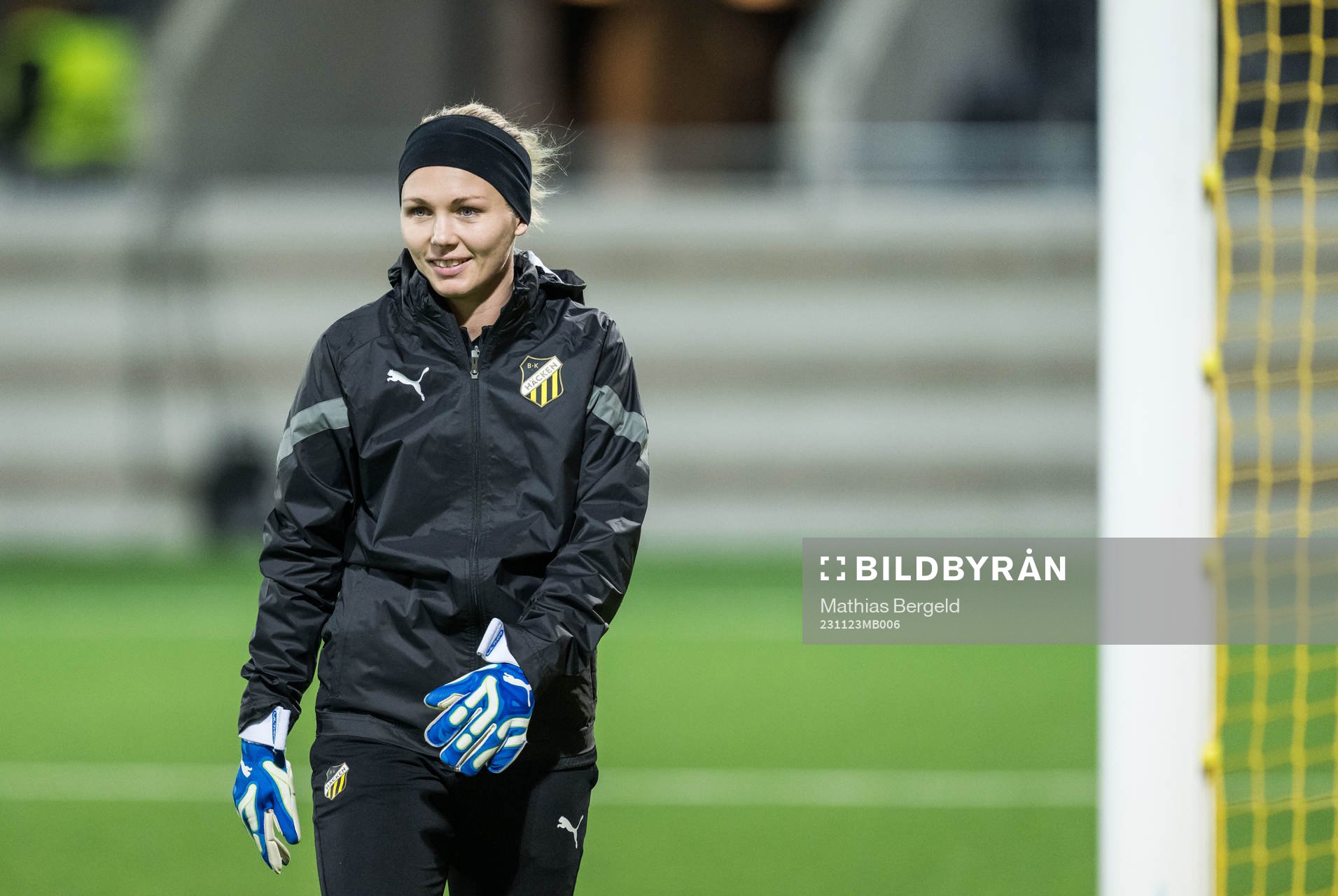 Goalkeeper Jennifer Falk of Häcken