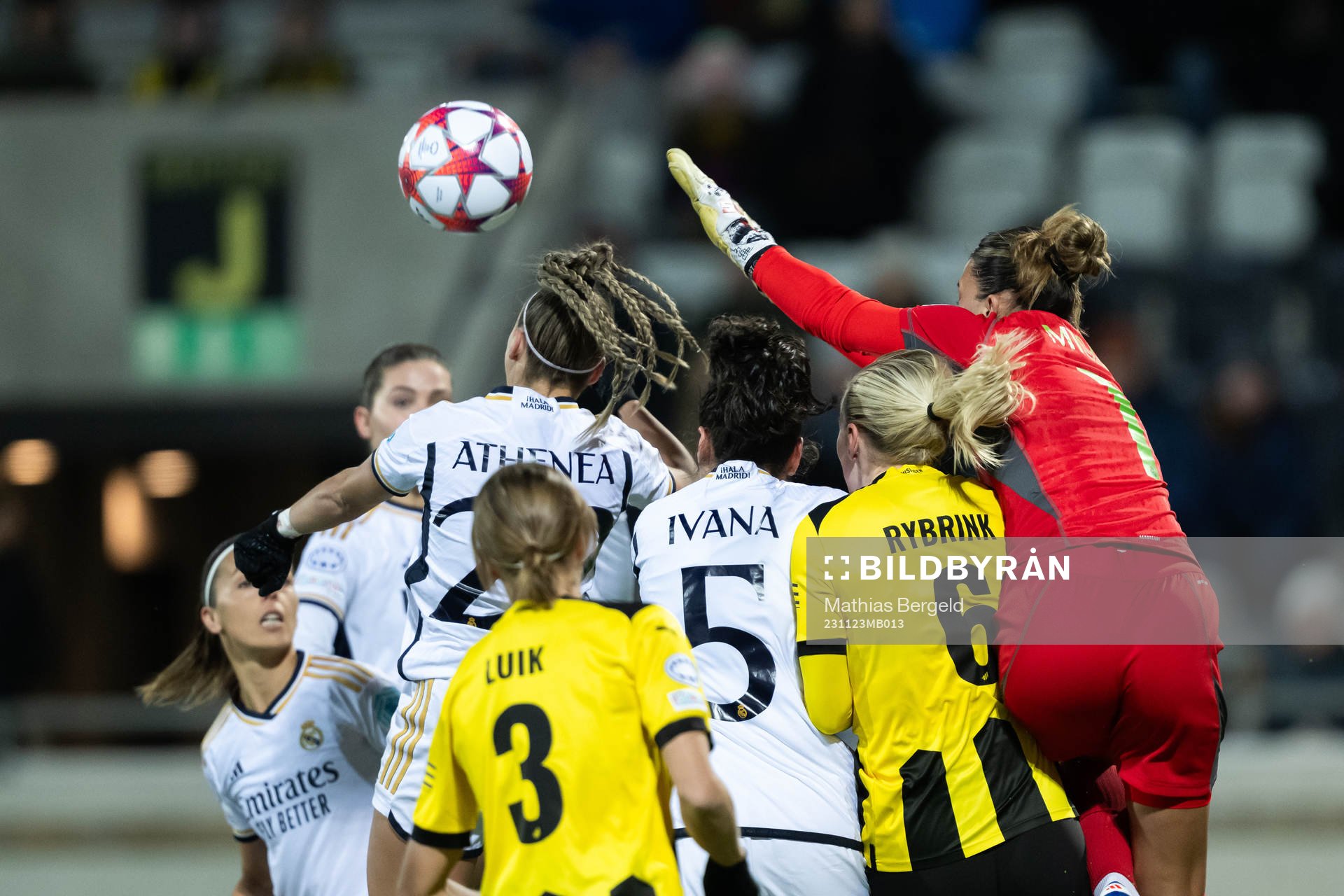 Roalkeeper Misa of Real Madrid