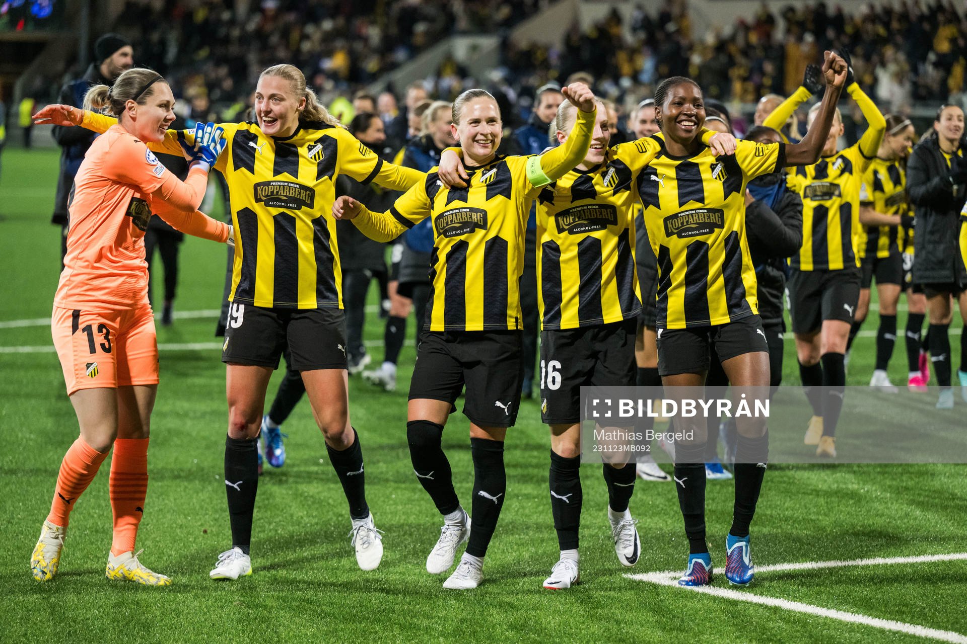 Goalkeeper Jennifer Falk, Elma Junttila Nelhage, Filippa