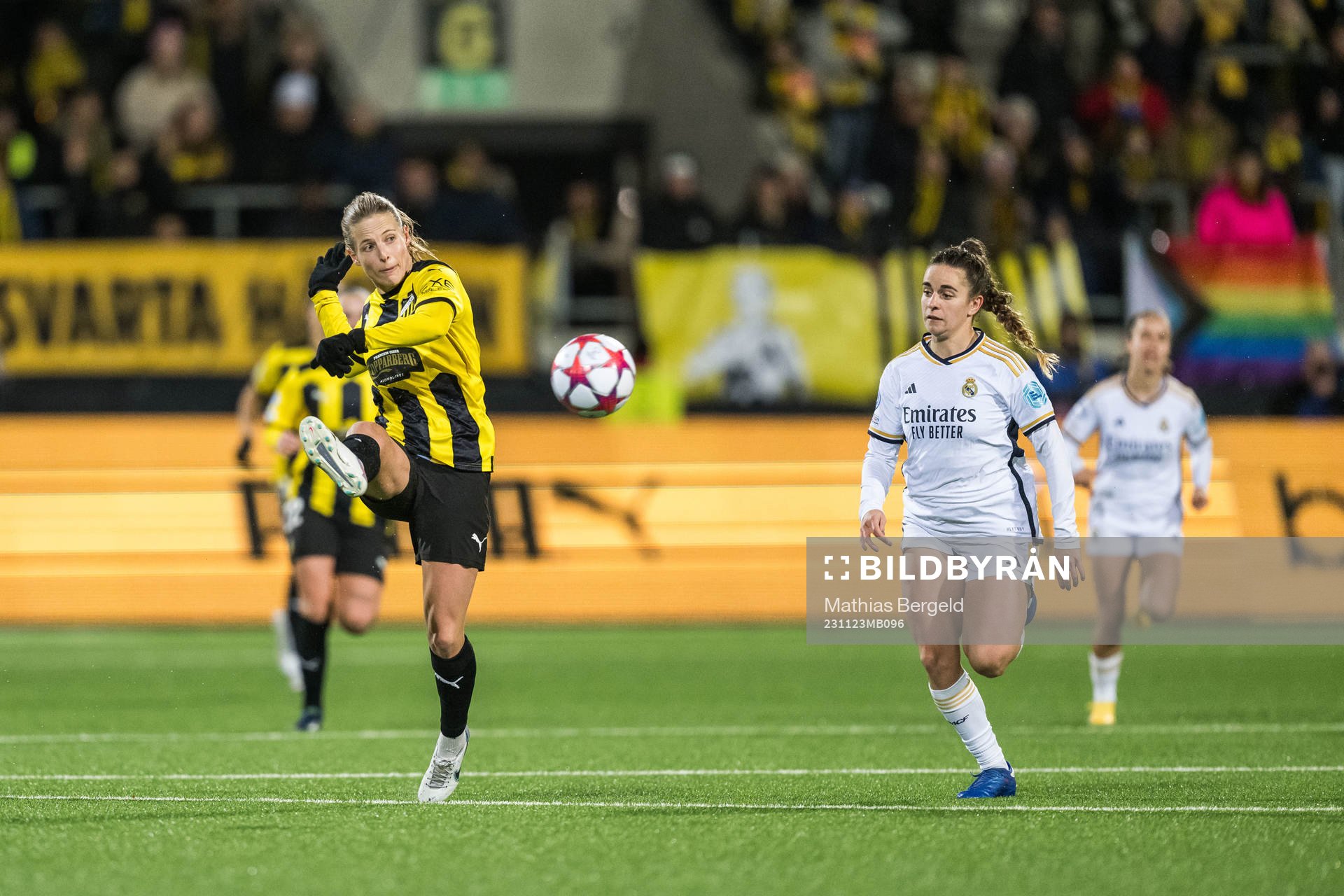 Anna Anvegård and Aivi Luik of Häcken