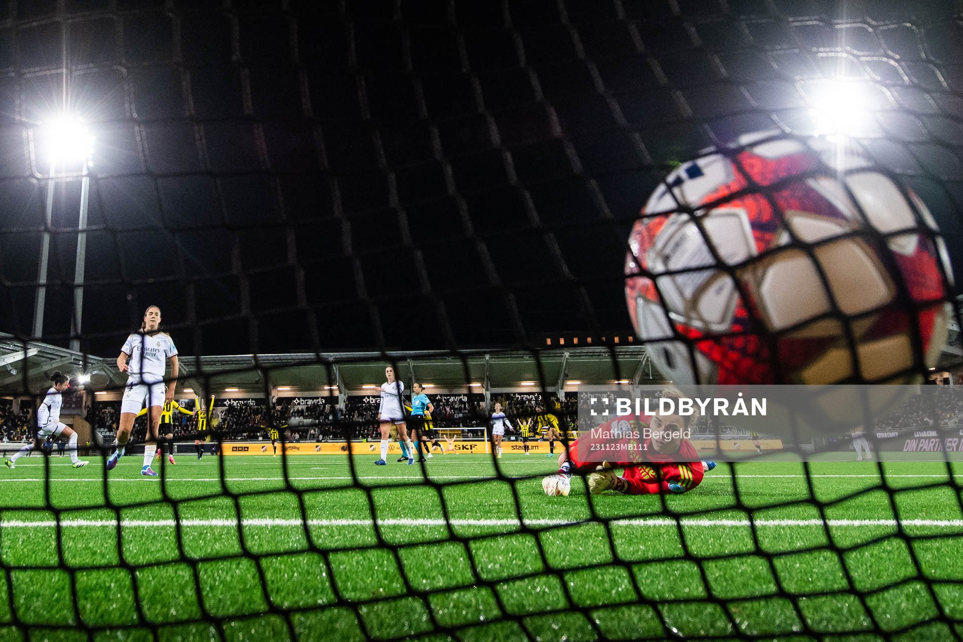 Goalkeeper Misa of Real Madrid looks dejected