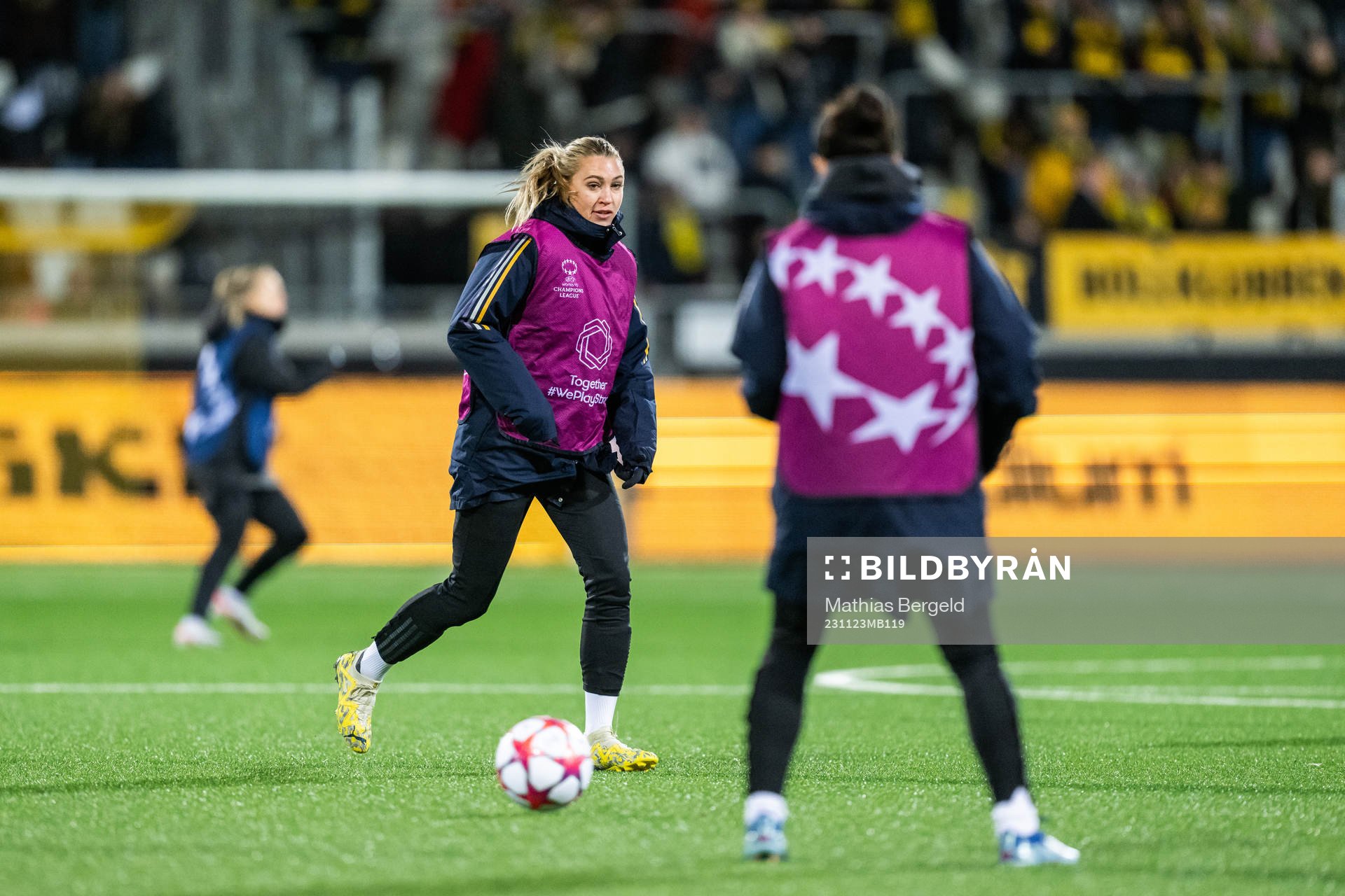 Freja Olofsson of Real Madrid during the UEFA Women's Champions League football match between Häcken and Real Madrid on November 23, 2023 in Gothenburg.