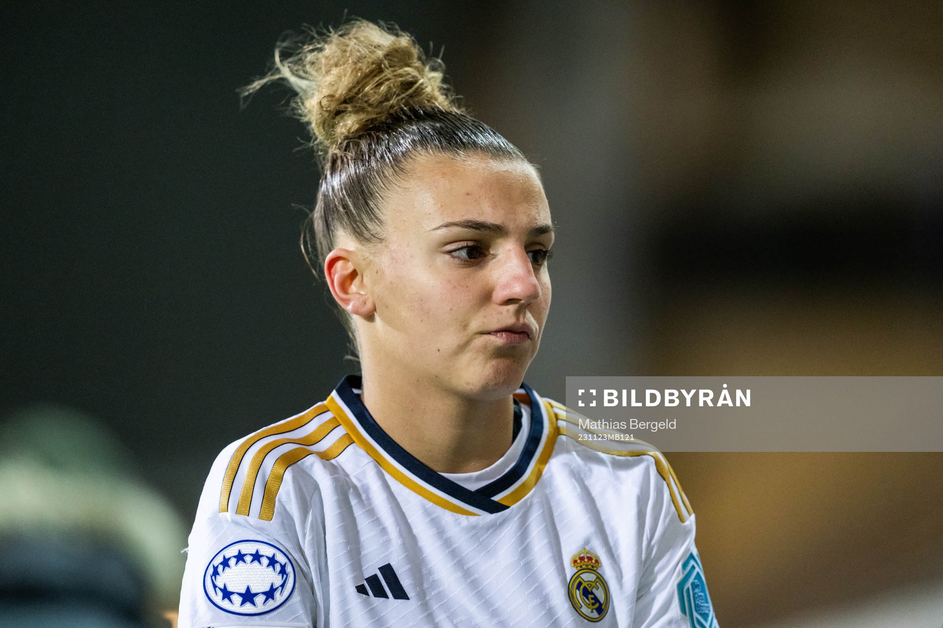 Marisa of Real Madrid looks dejected