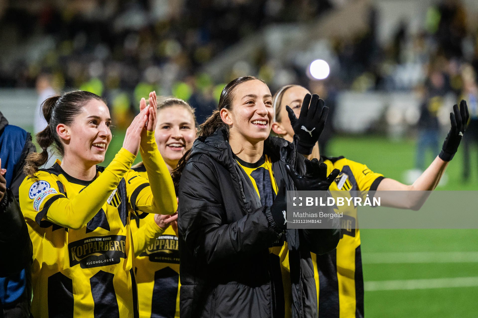 Clarissa Larisey, Katariina Kosola and Rusul Rosa Kafaji of