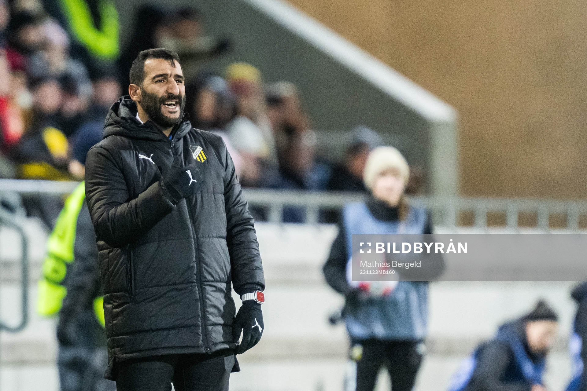 Head coach Mak Lind of Häcken
